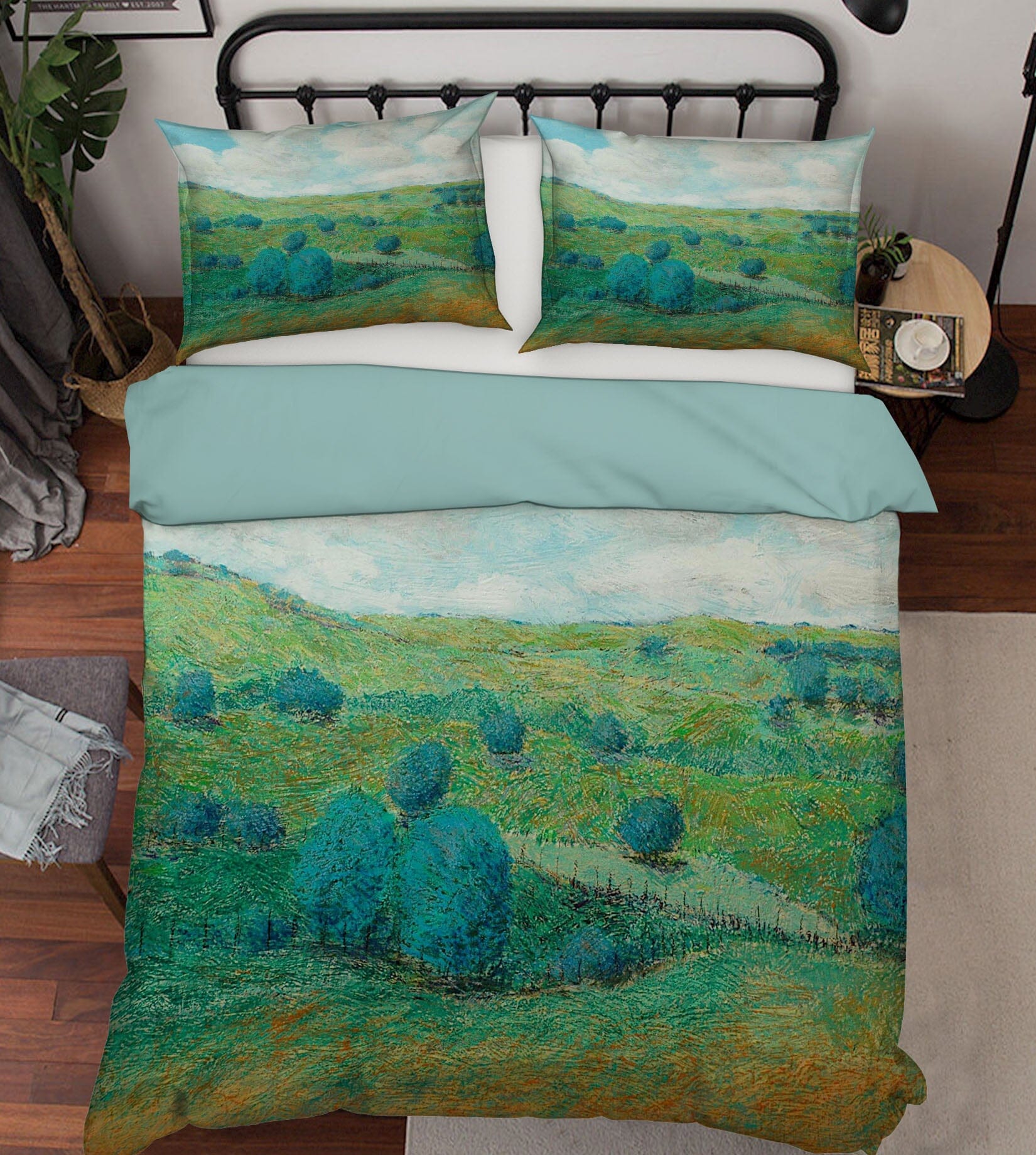 3D Dry Hills 2111 Allan P. Friedlander Bedding Bed Pillowcases Quilt Quiet Covers AJ Creativity Home