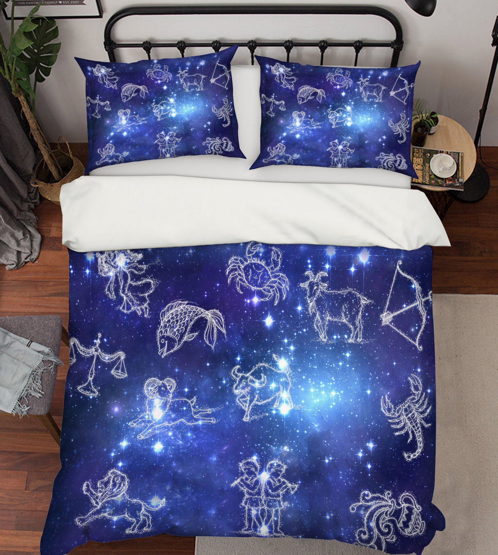 3D Constellation 12041 Bed Pillowcases Quilt