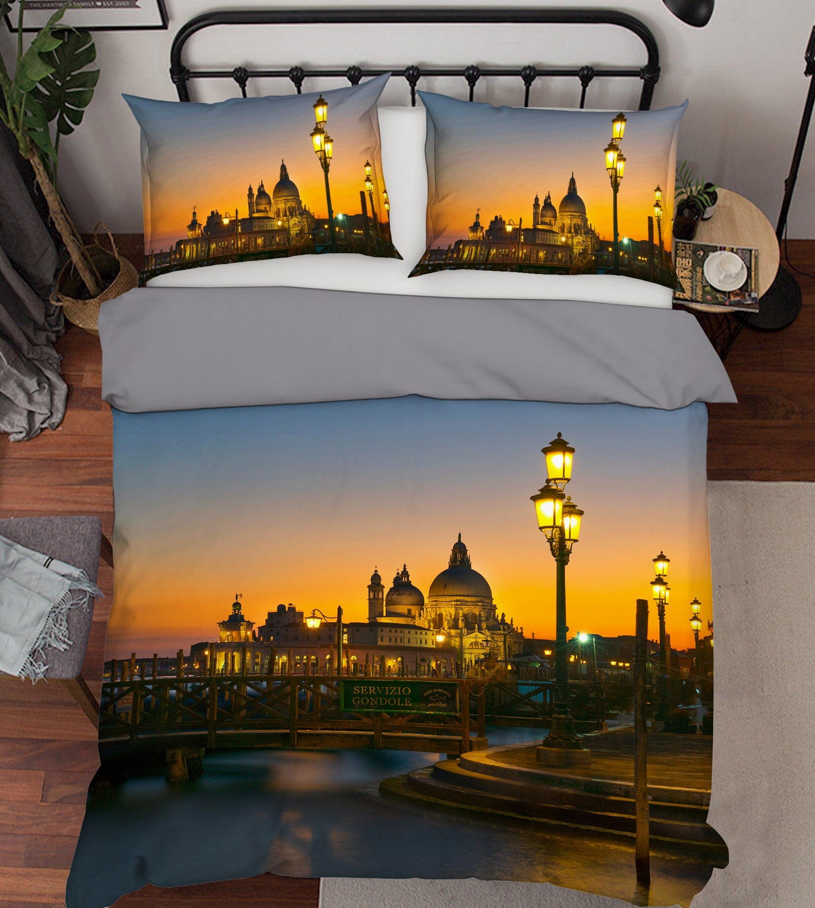 3D Night Lights 2102 Marco Carmassi Bedding Bed Pillowcases Quilt Quiet Covers AJ Creativity Home