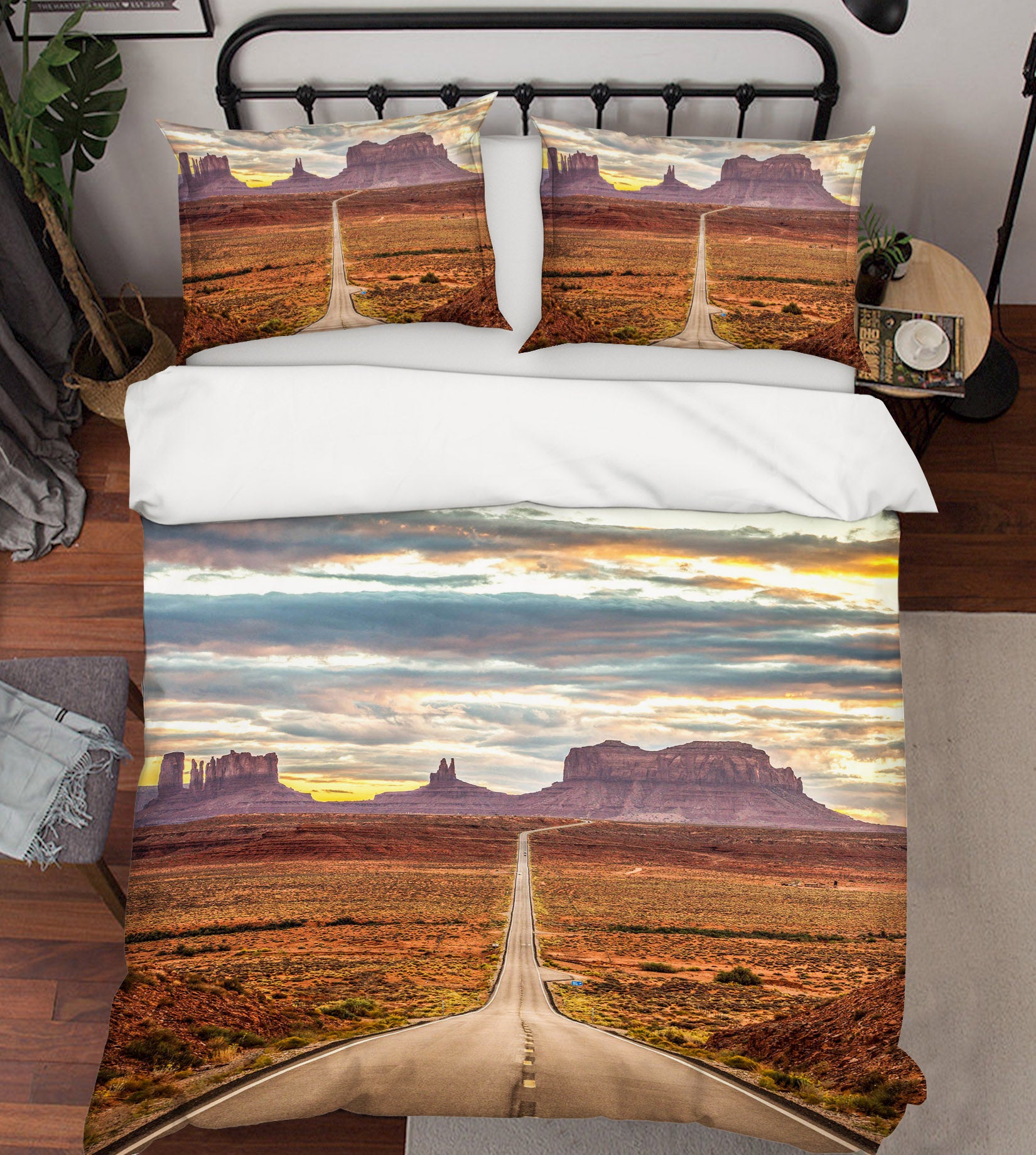 3D Monument Valleyl 123 Marco Carmassi Bedding Bed Pillowcases Quilt