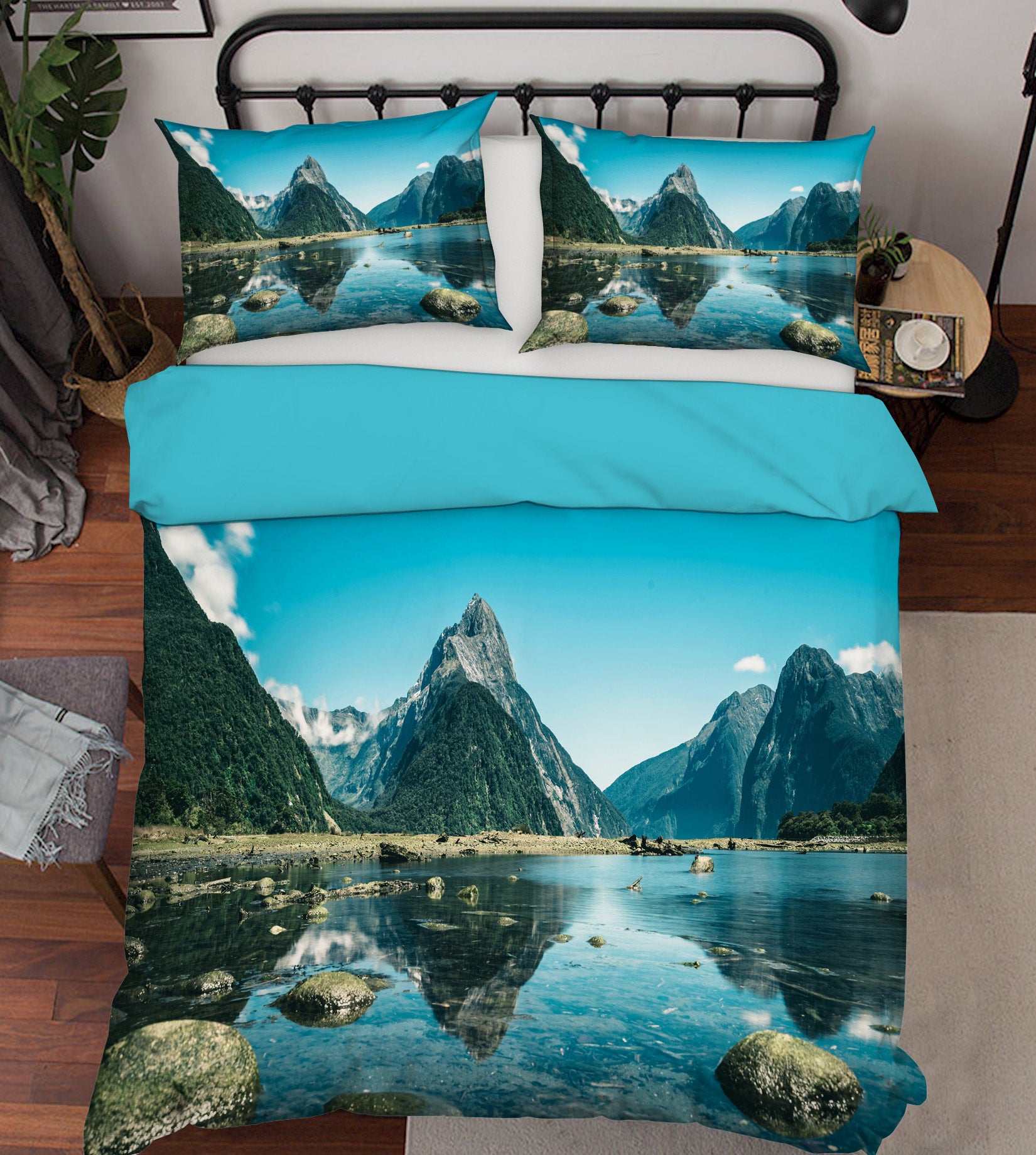 3D Landscape 59158 Bed Pillowcases Quilt