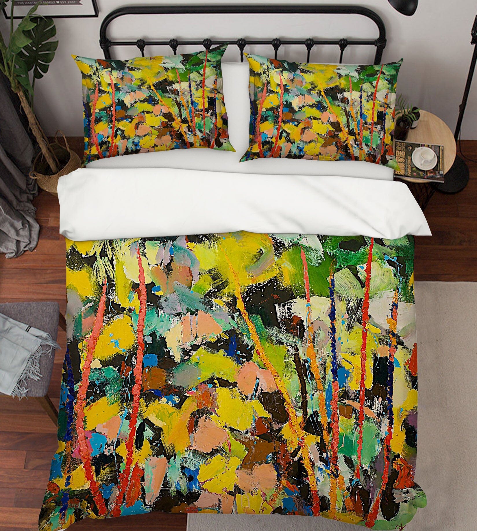 3D Gradient Pigment 1027 Allan P. Friedlander Bedding Bed Pillowcases Quilt Quiet Covers AJ Creativity Home
