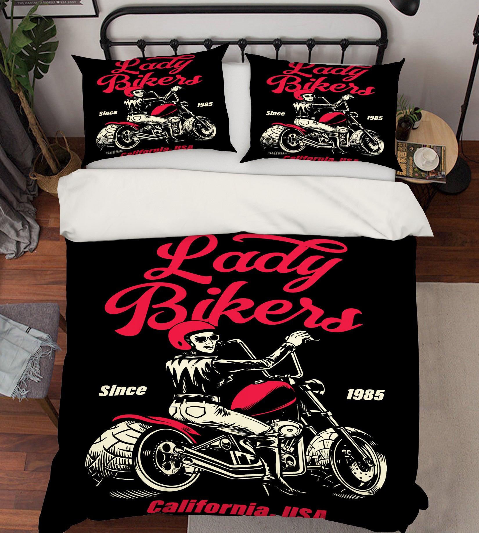 3D Motorcycle 60018 Bed Pillowcases Quilt