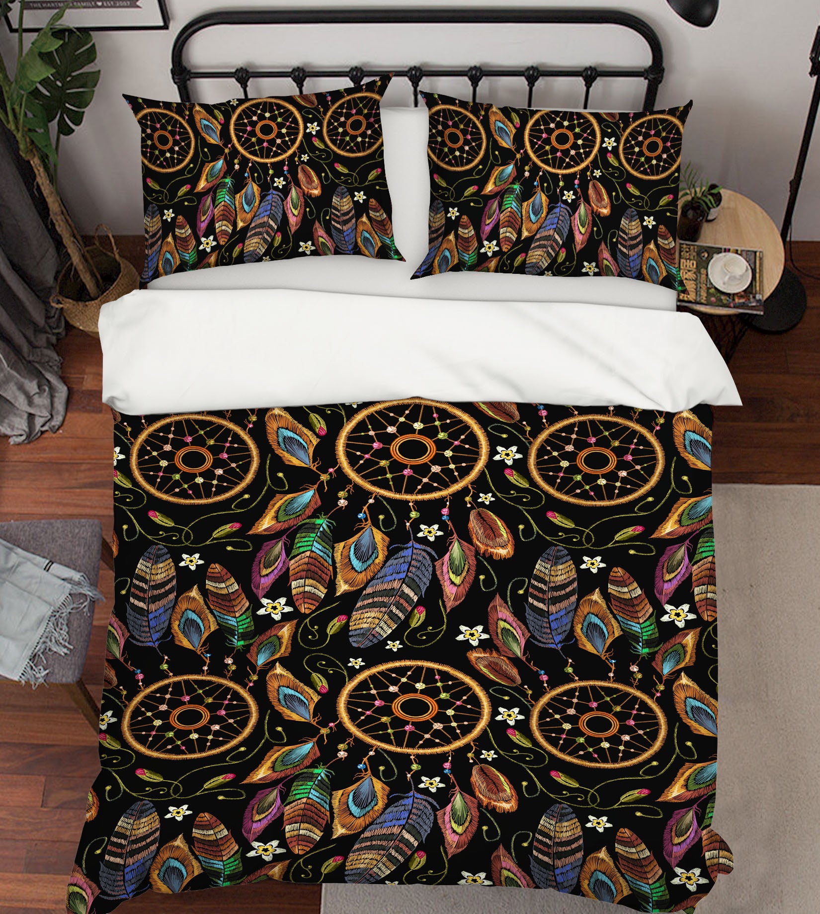 3D Dream Catcher Pattern 14220 Bed Pillowcases Quilt