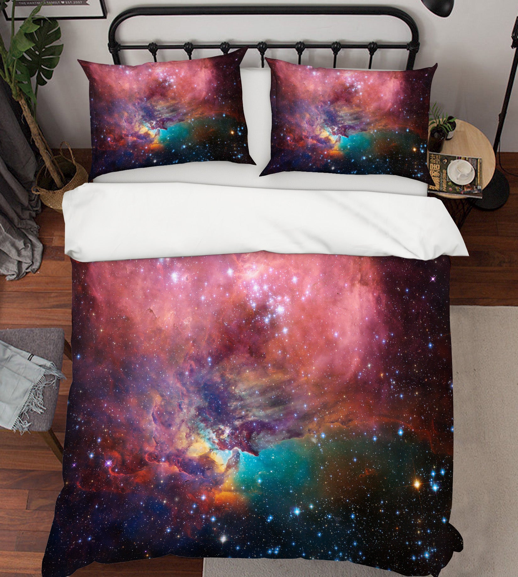 3D Starry Sky 60210 Bed Pillowcases Quilt