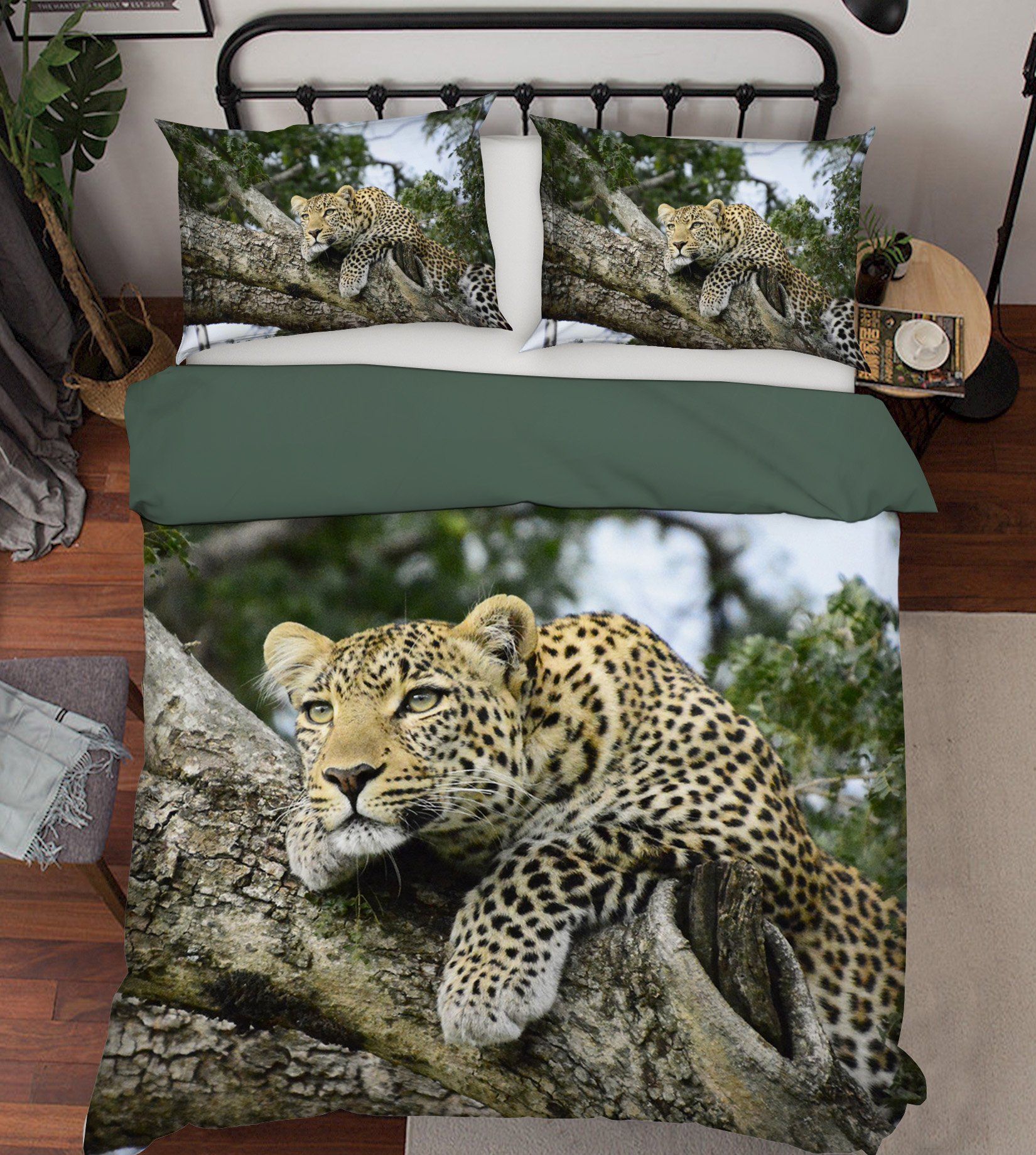 3D Spiritless Tiger 1967 Bed Pillowcases Quilt Quiet Covers AJ Creativity Home