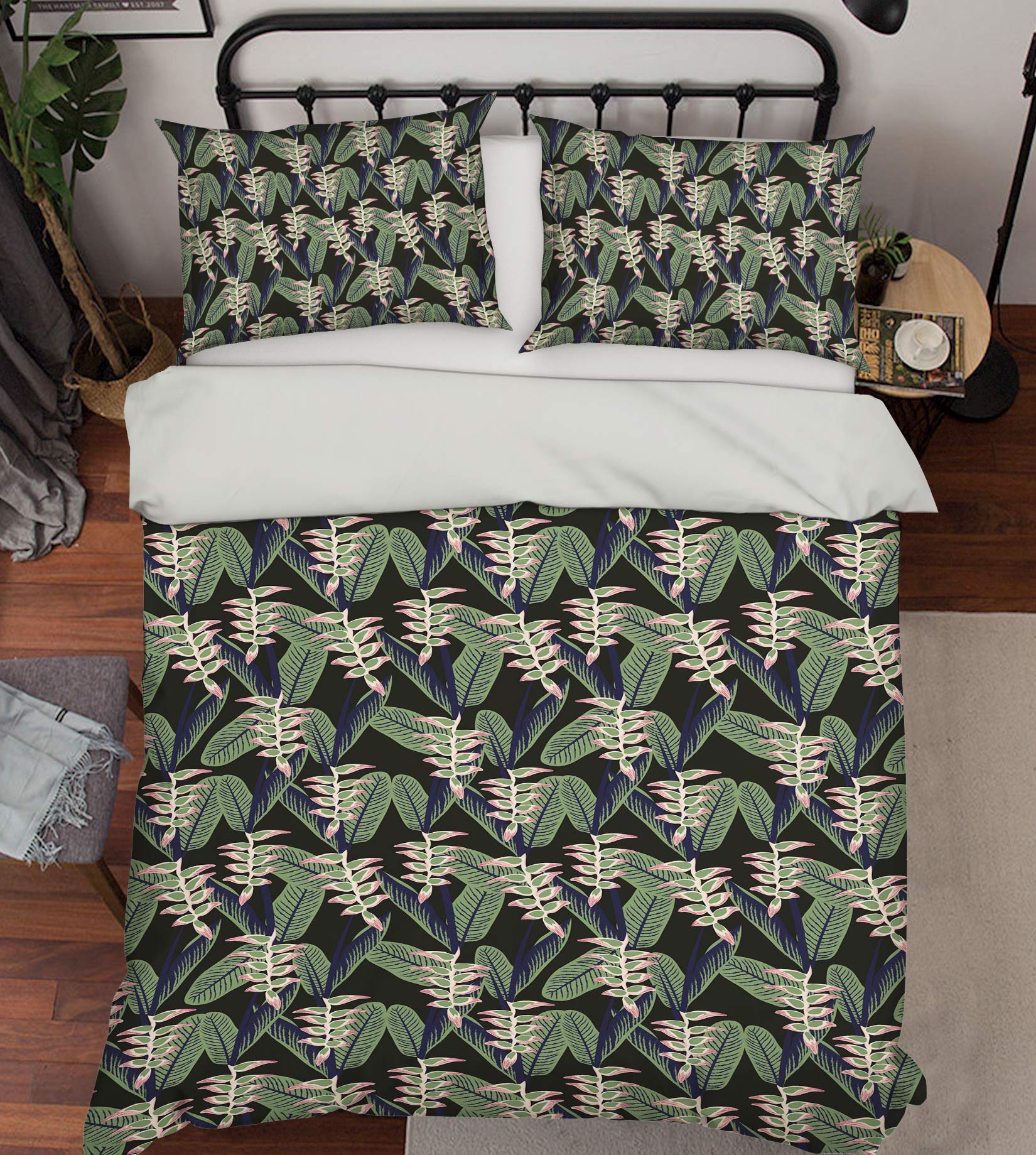 3D Leaf Pattern 10985 Kashmira Jayaprakash Bedding Bed Pillowcases Quilt