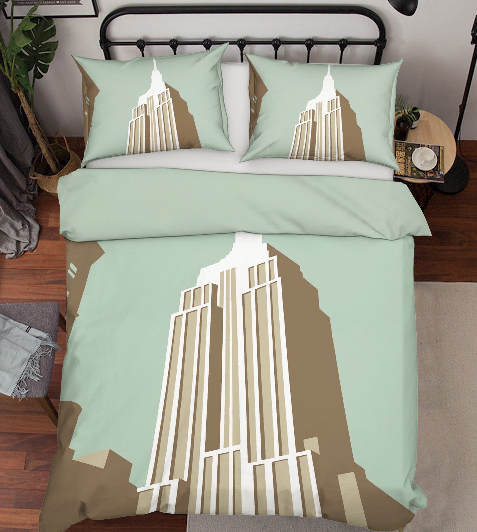 3D Manhattan 2023 Steve Read Bedding Bed Pillowcases Quilt Quiet Covers AJ Creativity Home