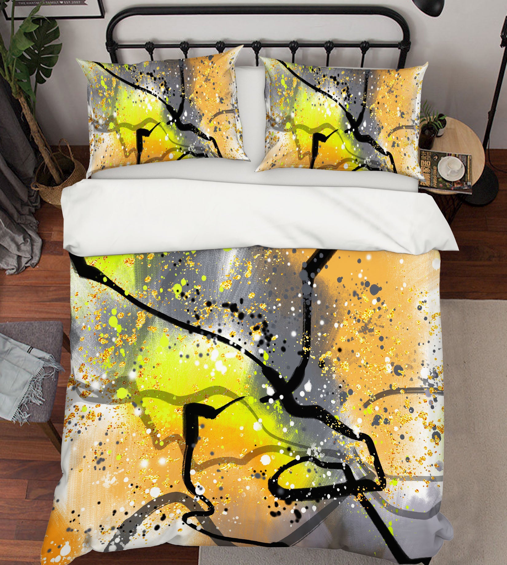 3D Pattern 15204 Bed Pillowcases Quilt