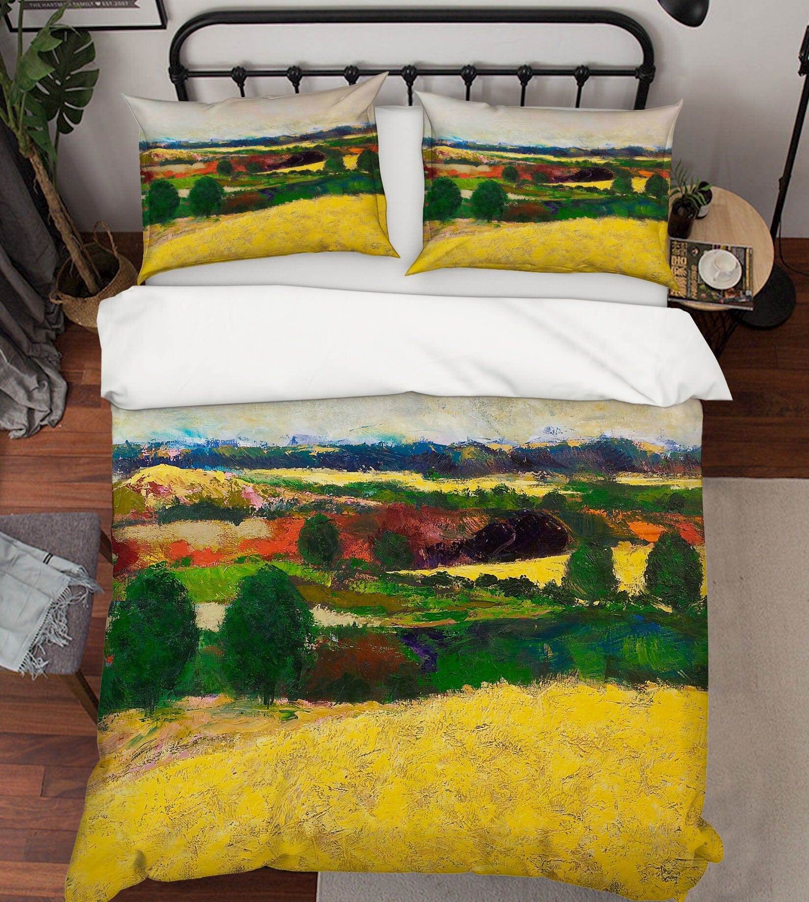 3D Golden Mound 1034 Allan P. Friedlander Bedding Bed Pillowcases Quilt Quiet Covers AJ Creativity Home