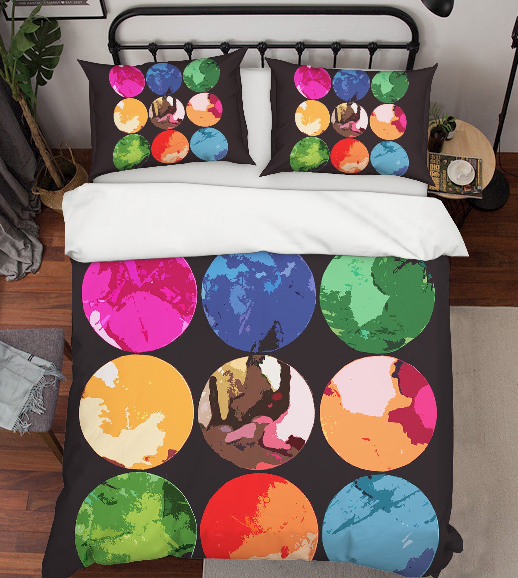 3D Color Circle 70021 Shandra Smith Bedding Bed Pillowcases Quilt