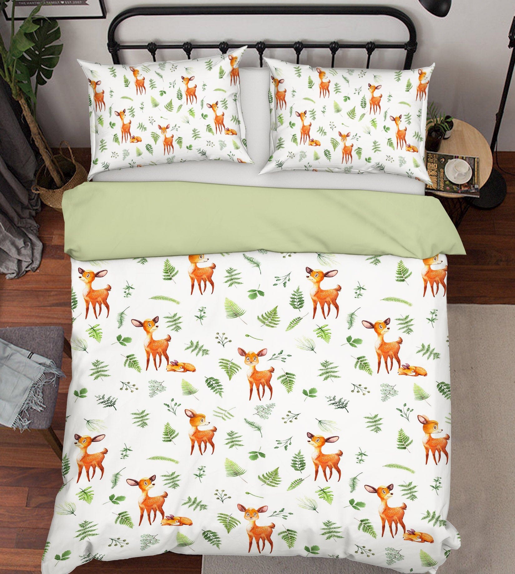 3D Sika Deer 219 Uta Naumann Bedding Bed Pillowcases Quilt Quiet Covers AJ Creativity Home