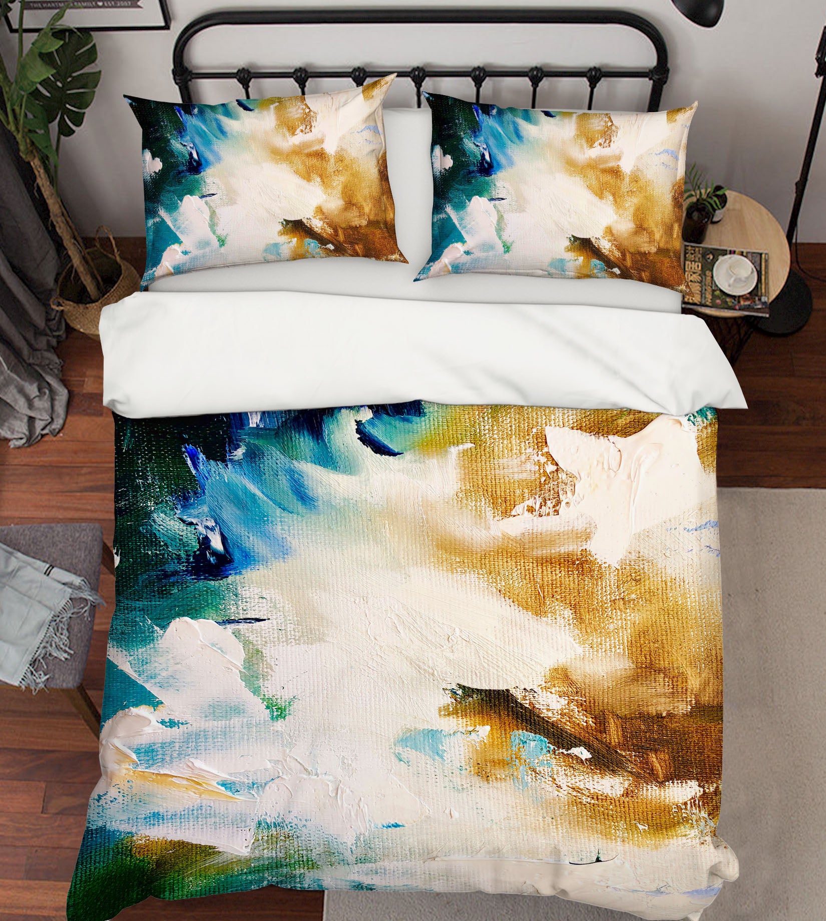 3D Painted Pigments 594 Skromova Marina Bedding Bed Pillowcases Quilt