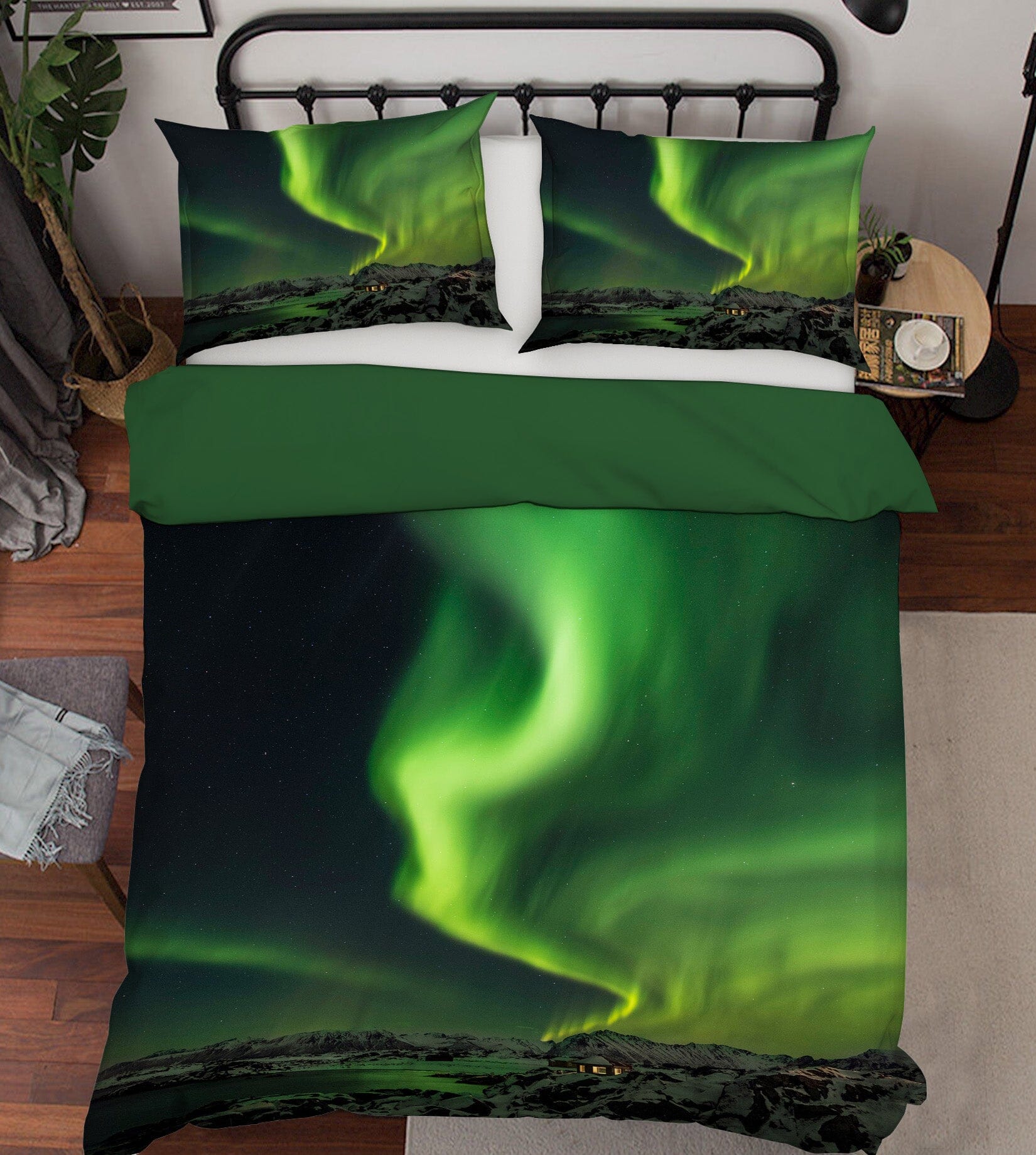 3D Green Light 2149 Marco Carmassi Bedding Bed Pillowcases Quilt Quiet Covers AJ Creativity Home