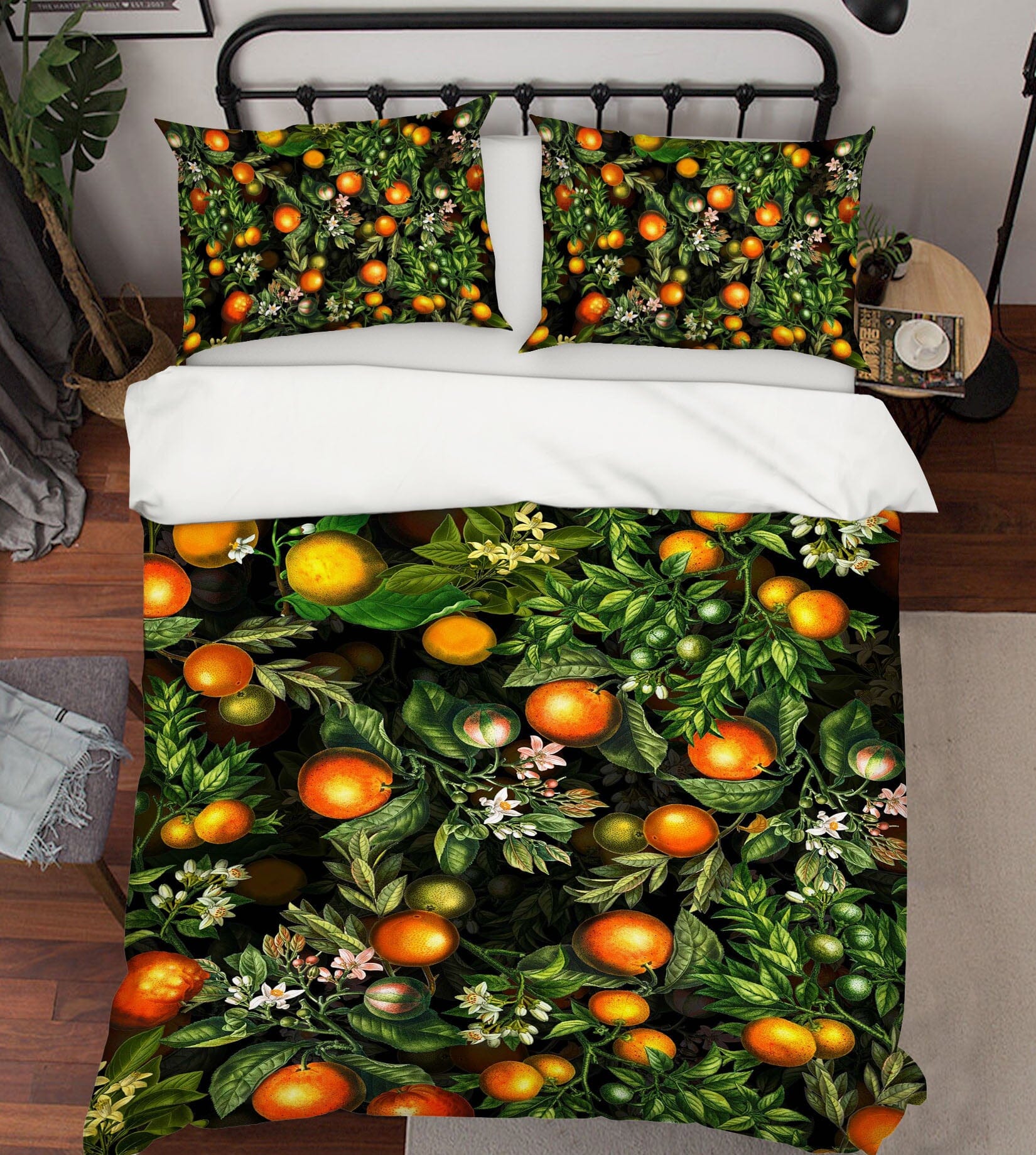 3D Ripe Oranges 108 Uta Naumann Bedding Bed Pillowcases Quilt Quiet Covers AJ Creativity Home