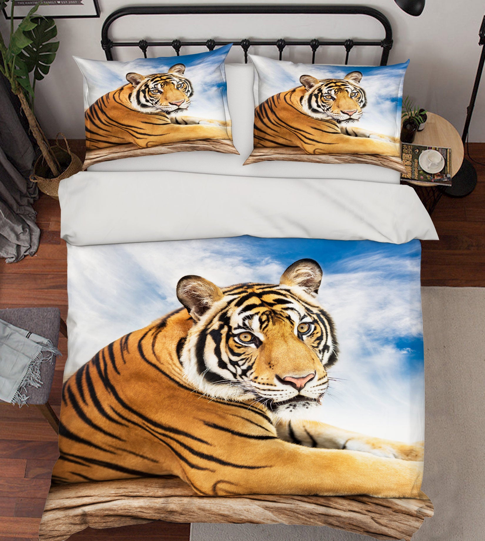 3D Tiger 59236 Bed Pillowcases Quilt