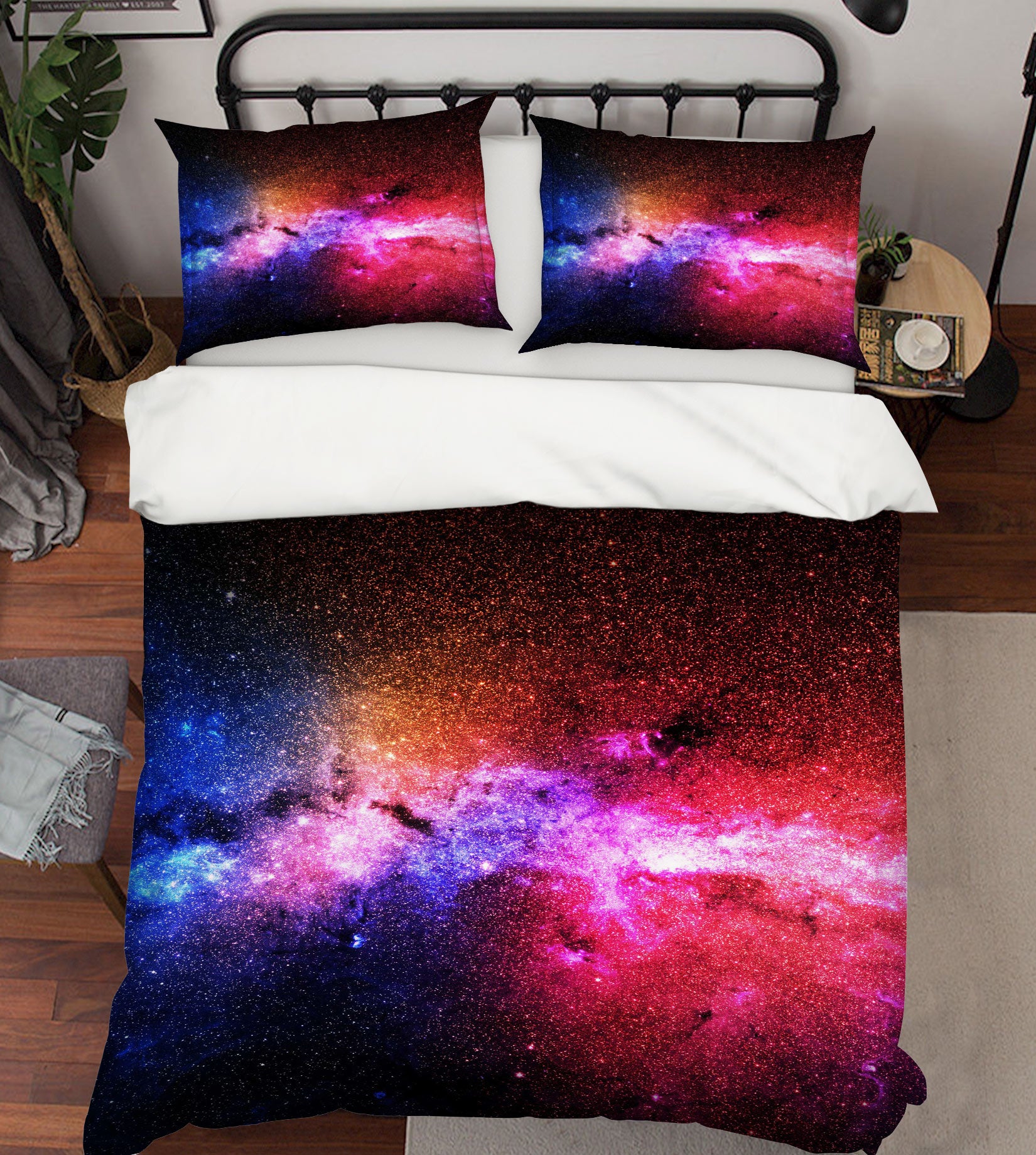 3D Starry Sky 59100 Bed Pillowcases Quilt