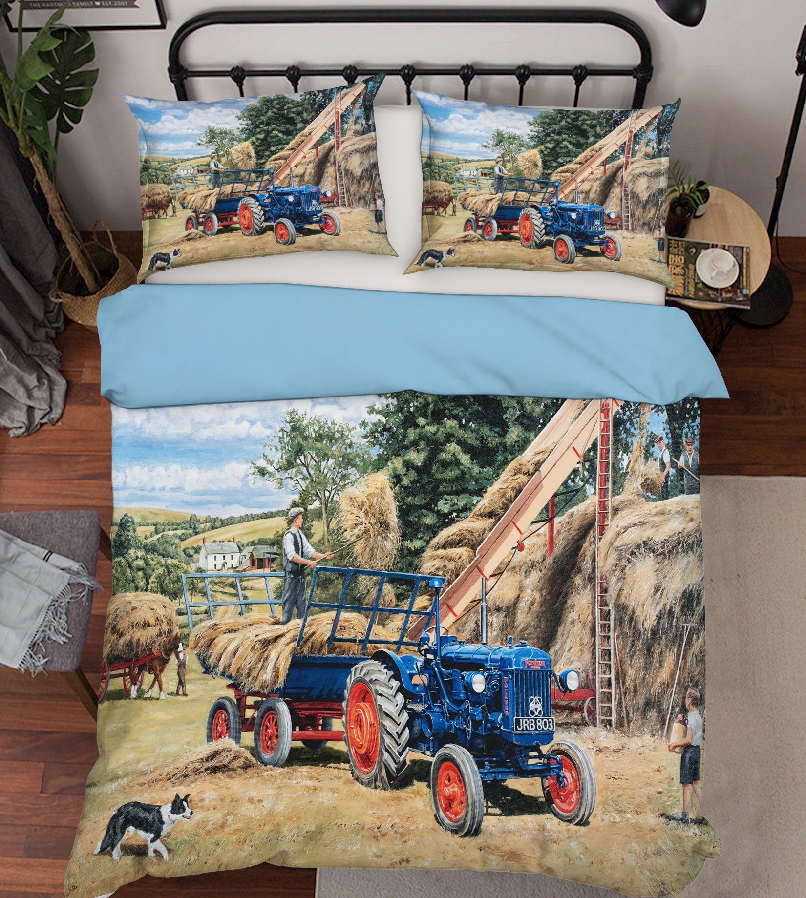 3D Building A Hayrick 2010 Trevor Mitchell bedding Bed Pillowcases Quilt Quiet Covers AJ Creativity Home