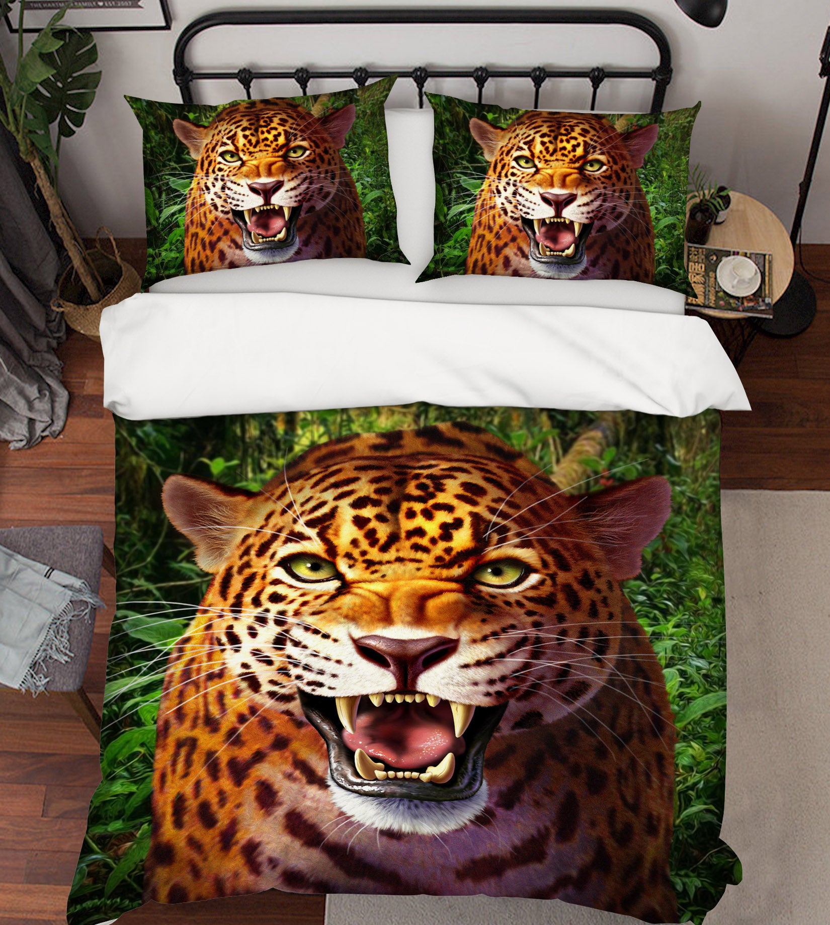 3D Leopard 86030 Jerry LoFaro bedding Bed Pillowcases Quilt