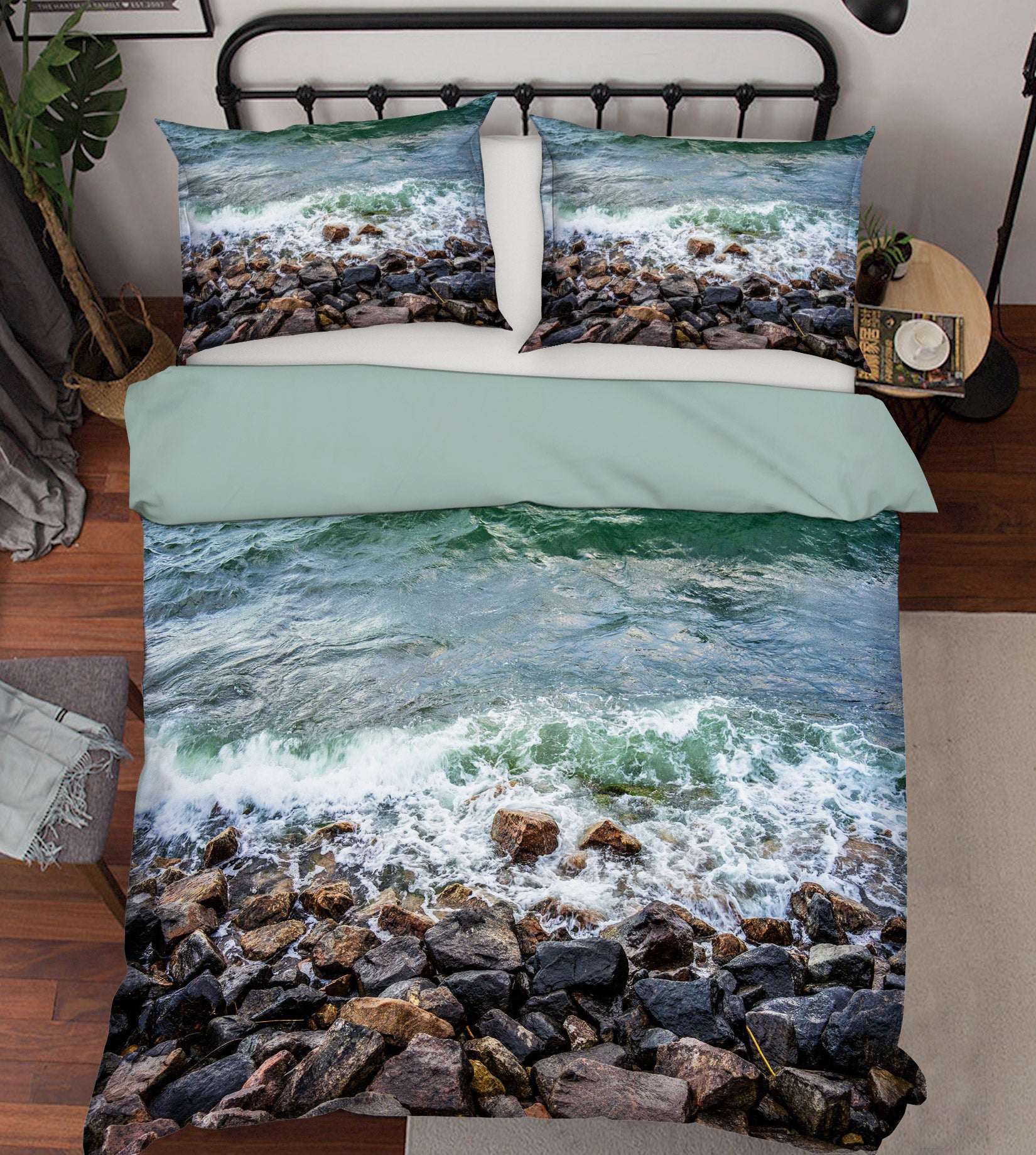 3D Stone 59176 Bed Pillowcases Quilt