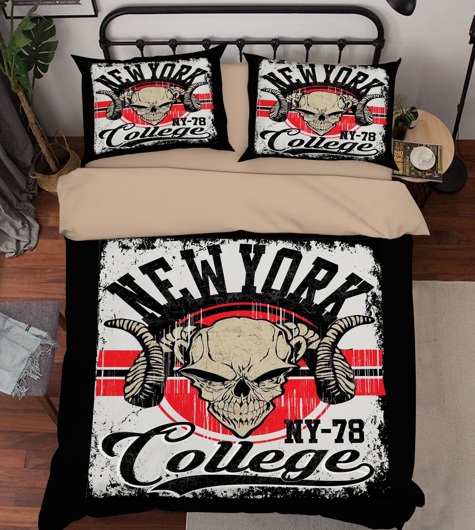 3D Claw Bone 035 Bed Pillowcases Quilt Wallpaper AJ Wallpaper