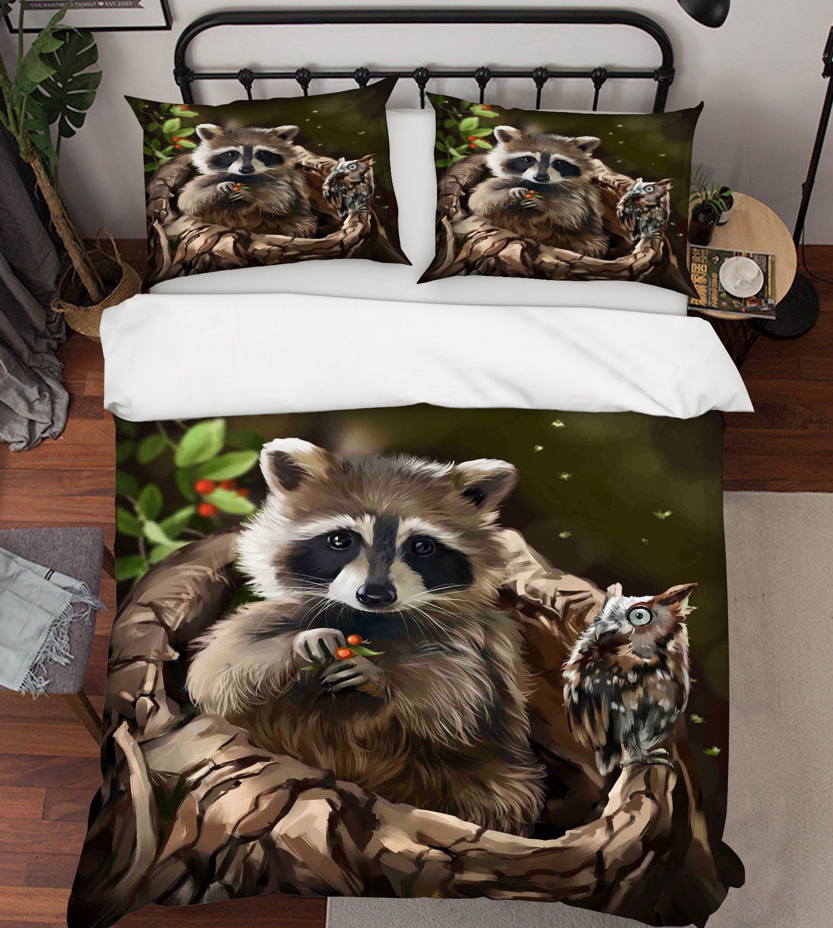 3D Cute Animal 123 Bed Pillowcases Quilt Wallpaper AJ Wallpaper