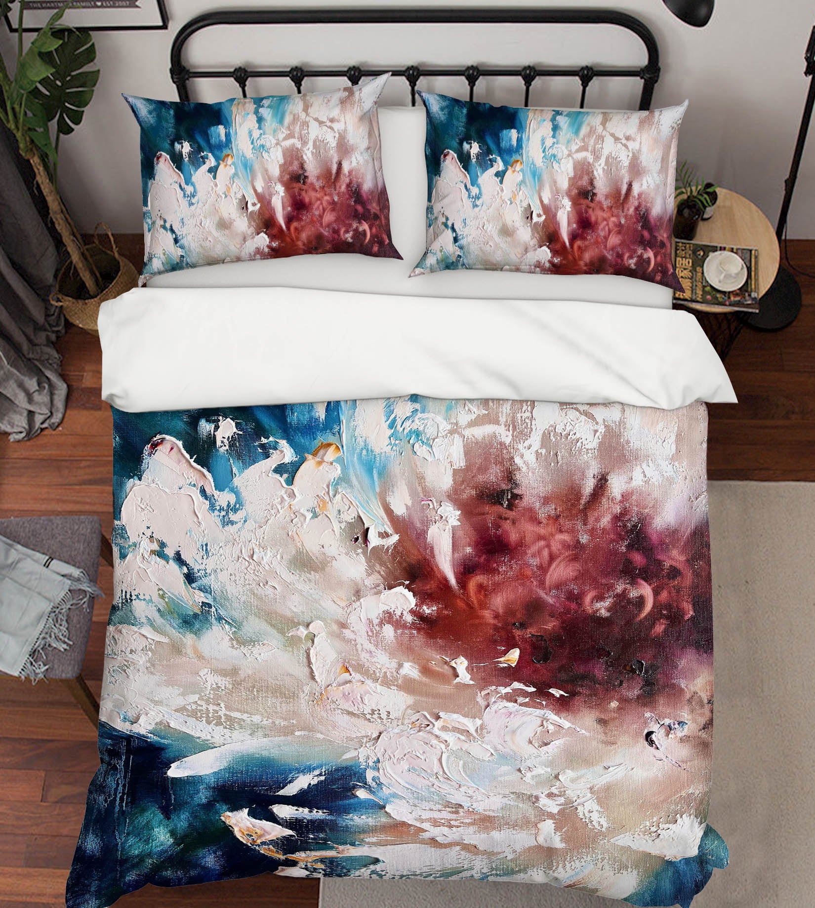 3D Painted Flowers 533 Skromova Marina Bedding Bed Pillowcases Quilt