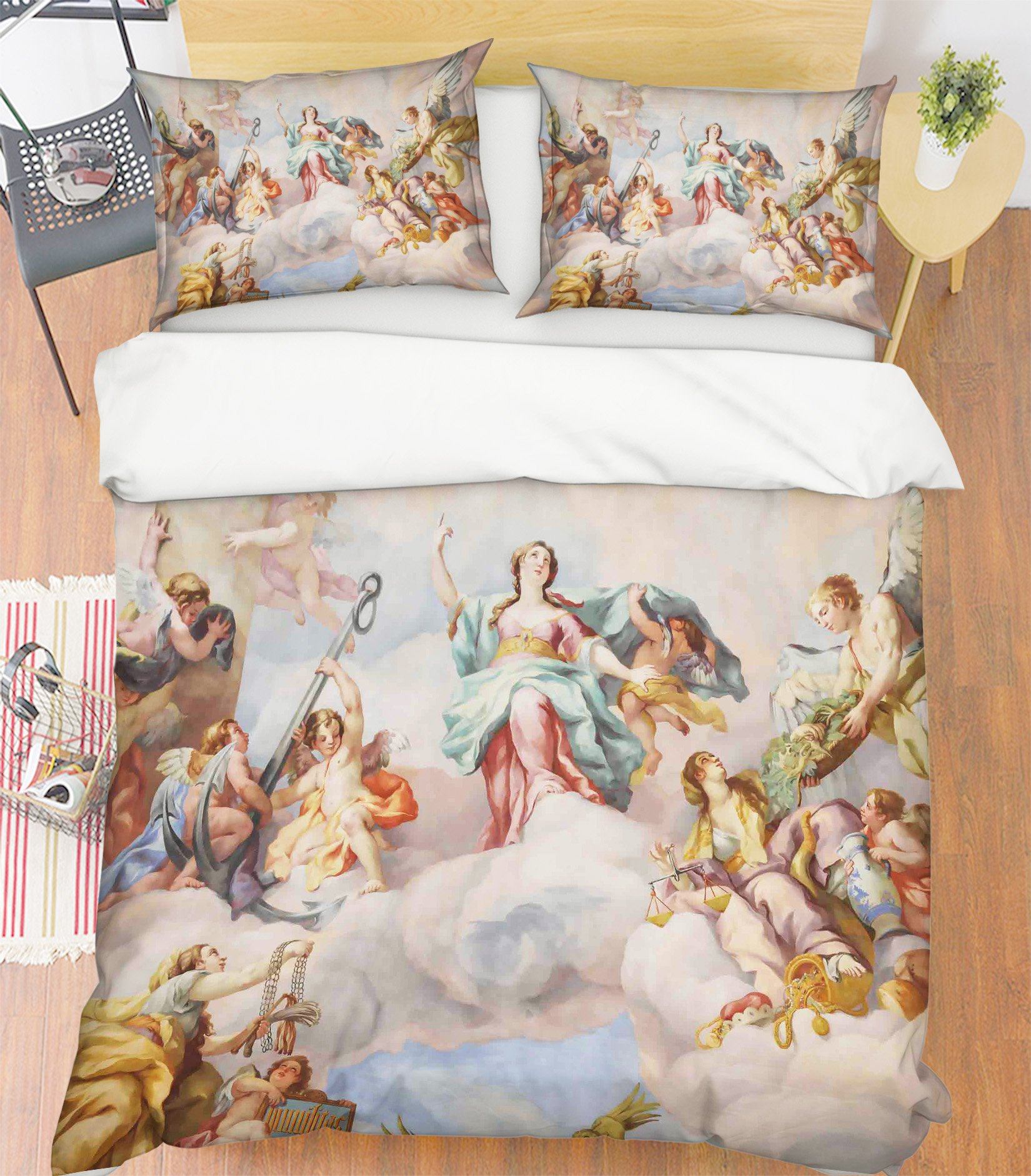 3D Solemn Cloud 244 Bed Pillowcases Quilt Wallpaper AJ Wallpaper