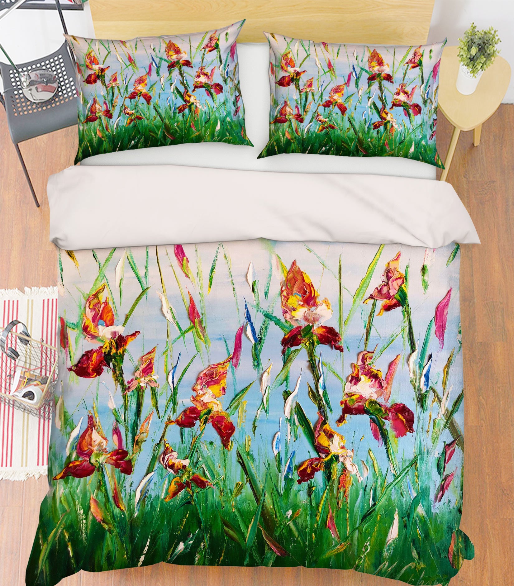 3D Green Grass 508 Skromova Marina Bedding Bed Pillowcases Quilt