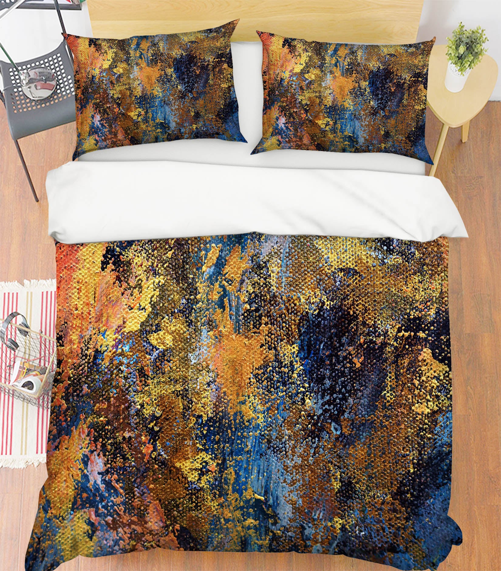 3D Texture 60162 Bed Pillowcases Quilt