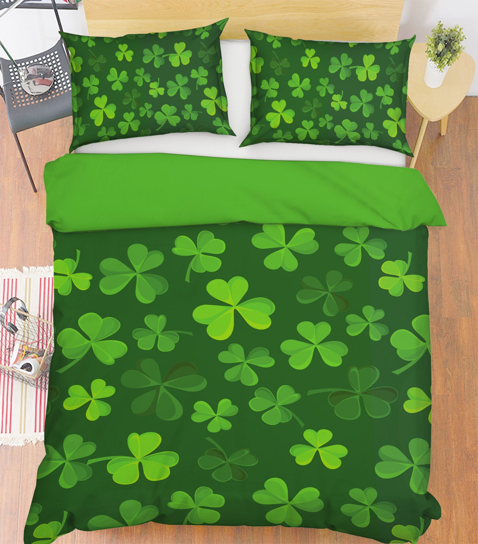 3D Clover 13163 Bed Pillowcases Quilt
