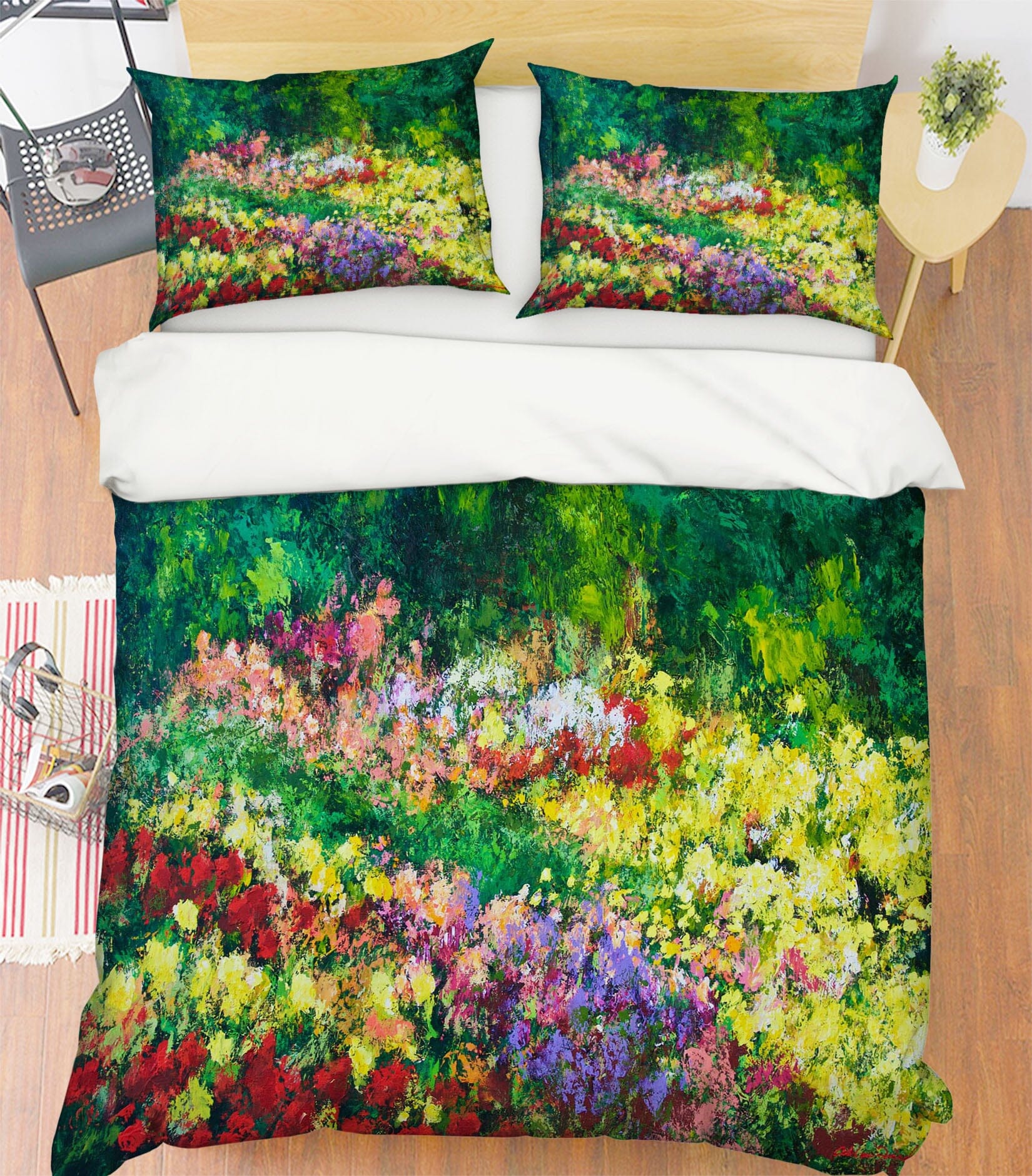 3D Forest Garden 1072 Allan P. Friedlander Bedding Bed Pillowcases Quilt Quiet Covers AJ Creativity Home