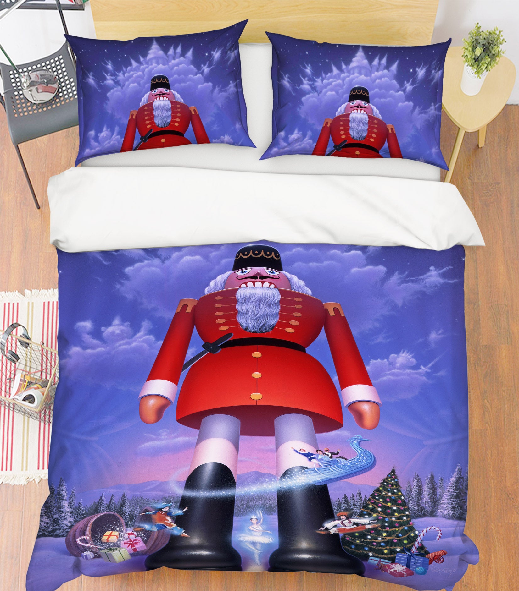 3D Nutcracker 86034 Jerry LoFaro bedding Bed Pillowcases Quilt