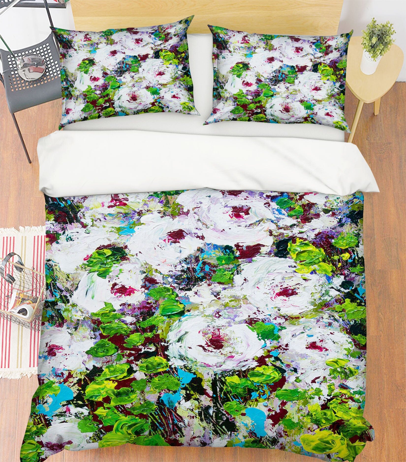 3D Longmont Garden 1117 Allan P. Friedlander Bedding Bed Pillowcases Quilt Quiet Covers AJ Creativity Home