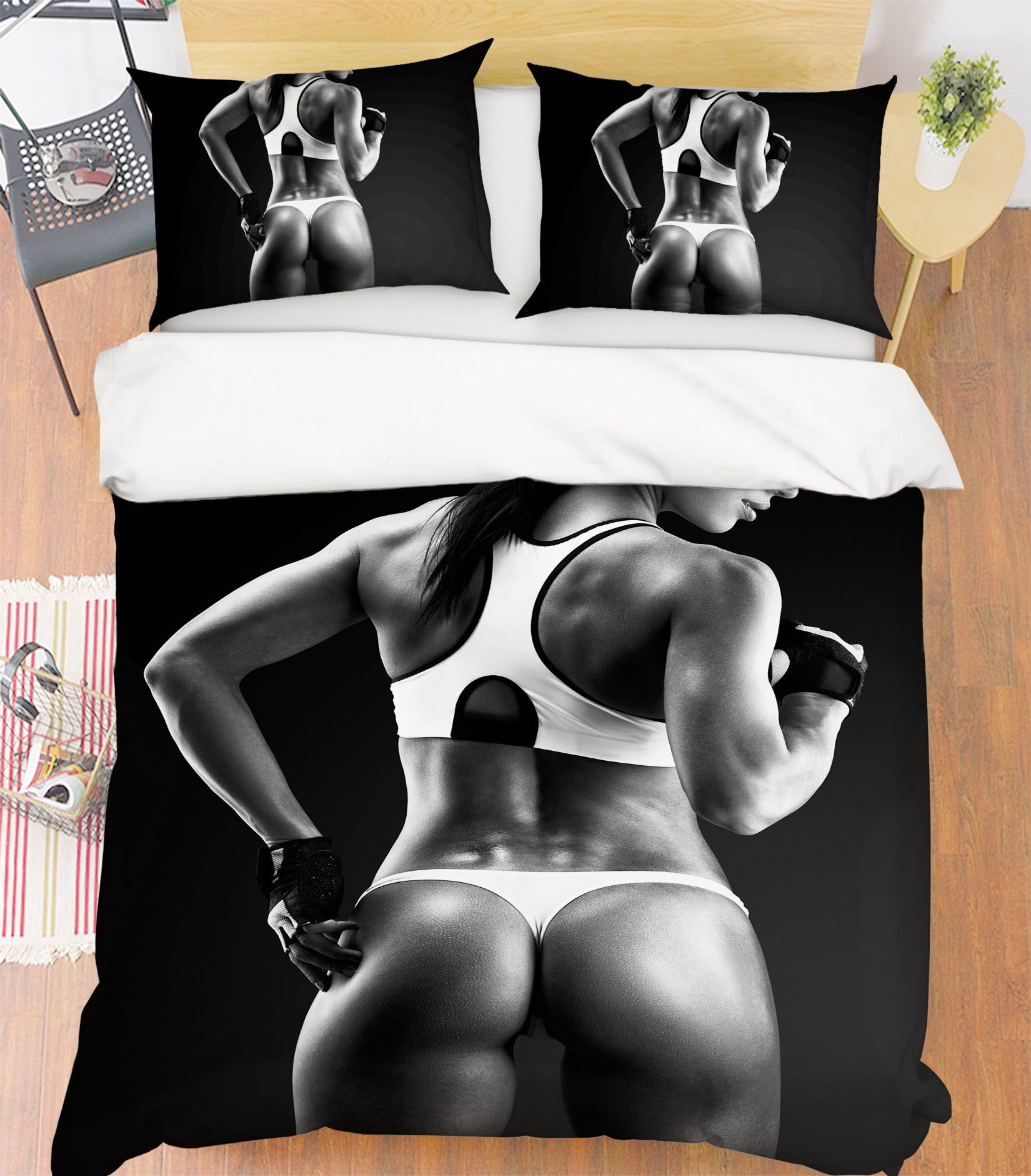 3D Fitness 14116 Bed Pillowcases Quilt