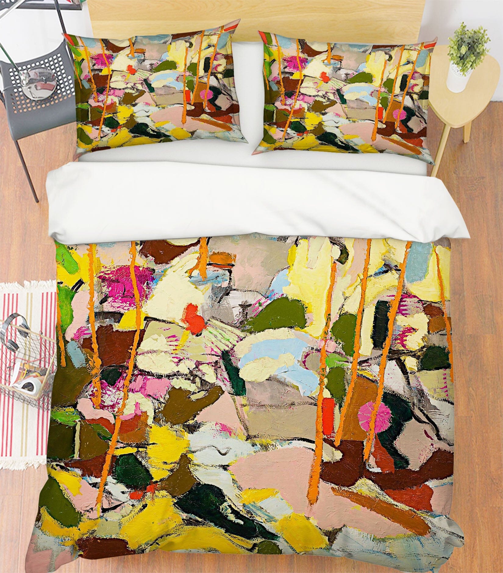 3D Piney Woods 1025 Allan P. Friedlander Bedding Bed Pillowcases Quilt Quiet Covers AJ Creativity Home