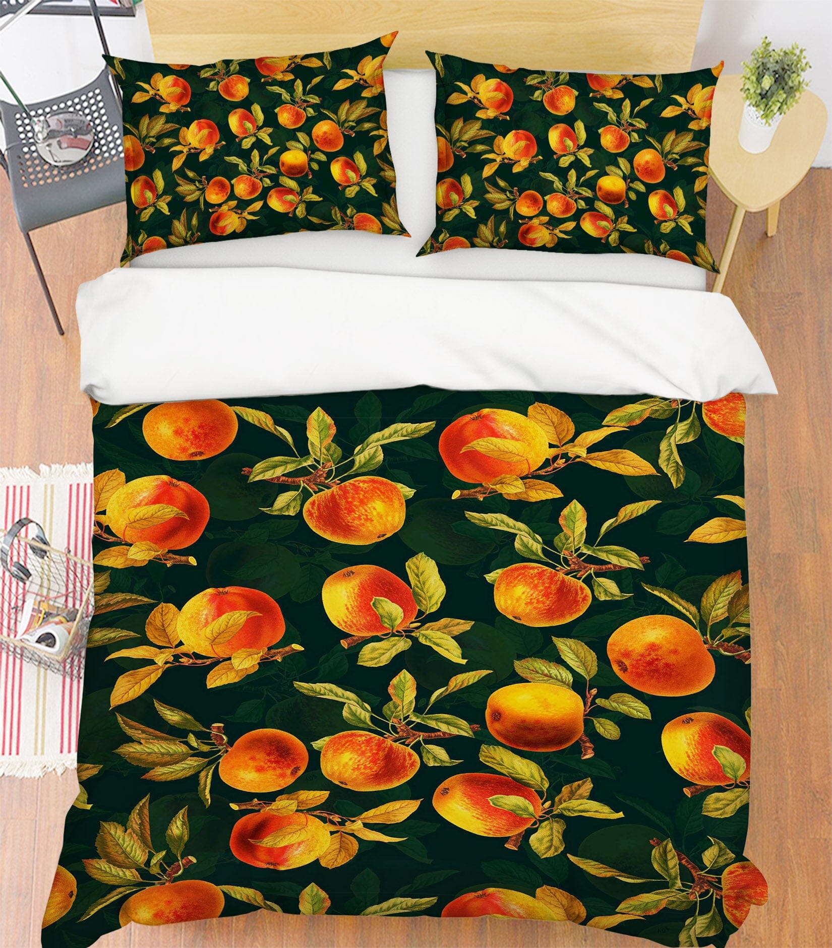 3D Red Apple 165 Uta Naumann Bedding Bed Pillowcases Quilt Quiet Covers AJ Creativity Home