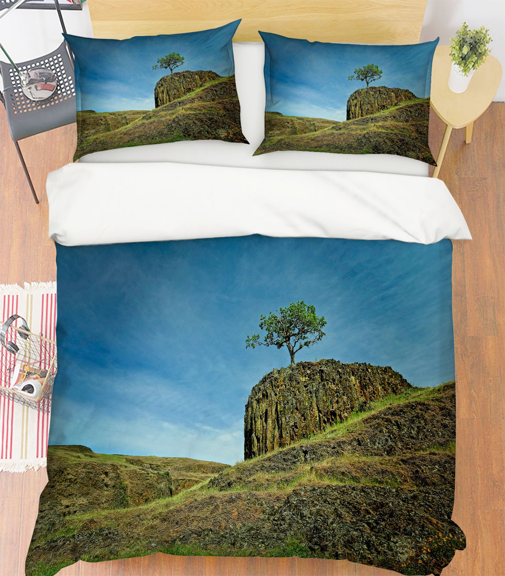 3D Grass Stone 8687 Kathy Barefield Bedding Bed Pillowcases Quilt