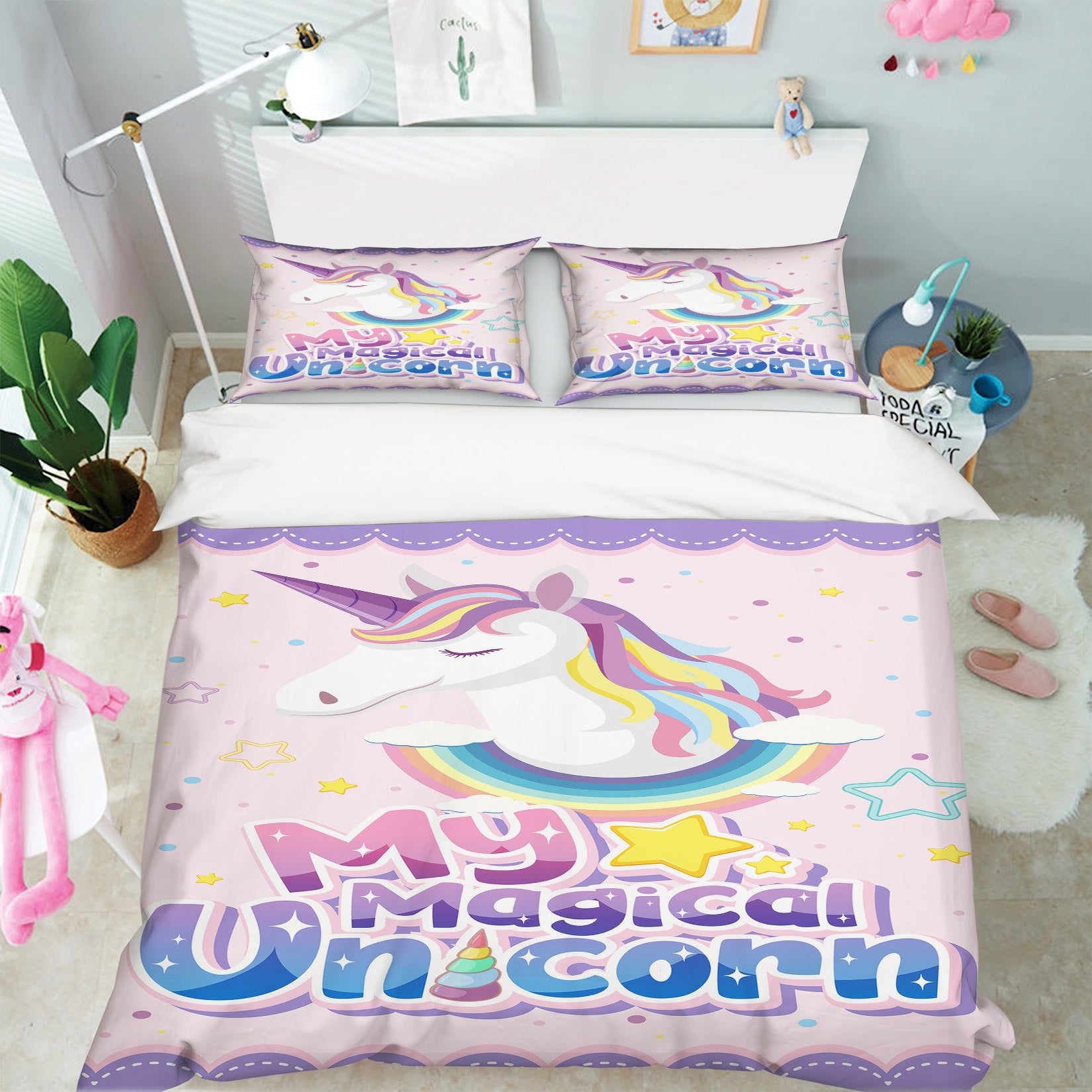3D Seal 61064 Bed Pillowcases Quilt