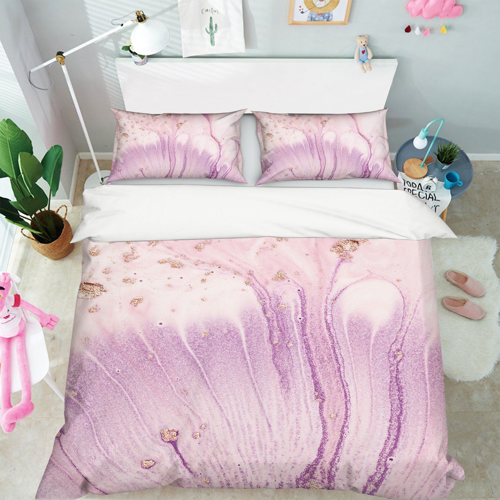 3D Silt Turbulence 077 Bed Pillowcases Quilt Wallpaper AJ Wallpaper