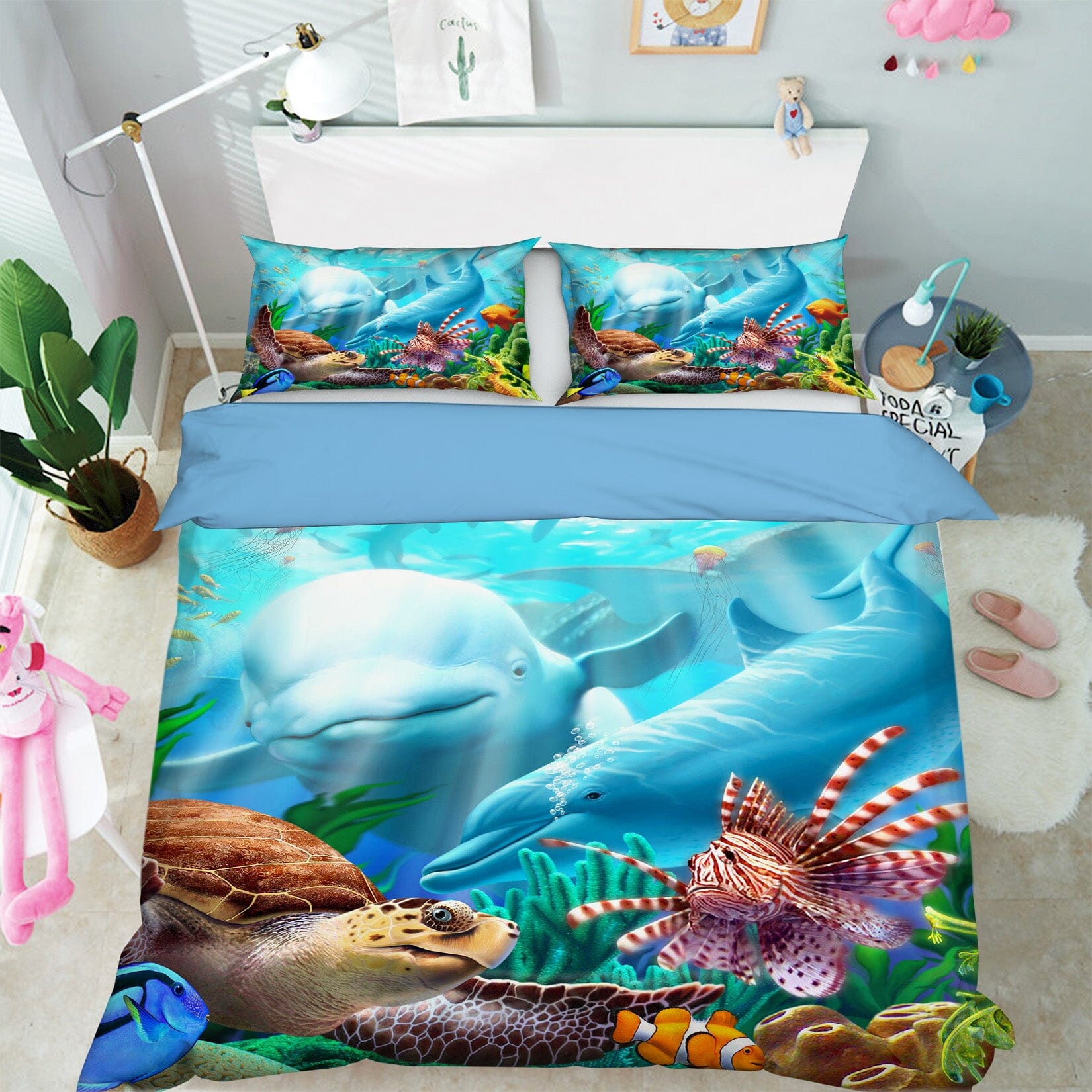 3D Seavilians 2131 Jerry LoFaro bedding Bed Pillowcases Quilt Quiet Covers AJ Creativity Home