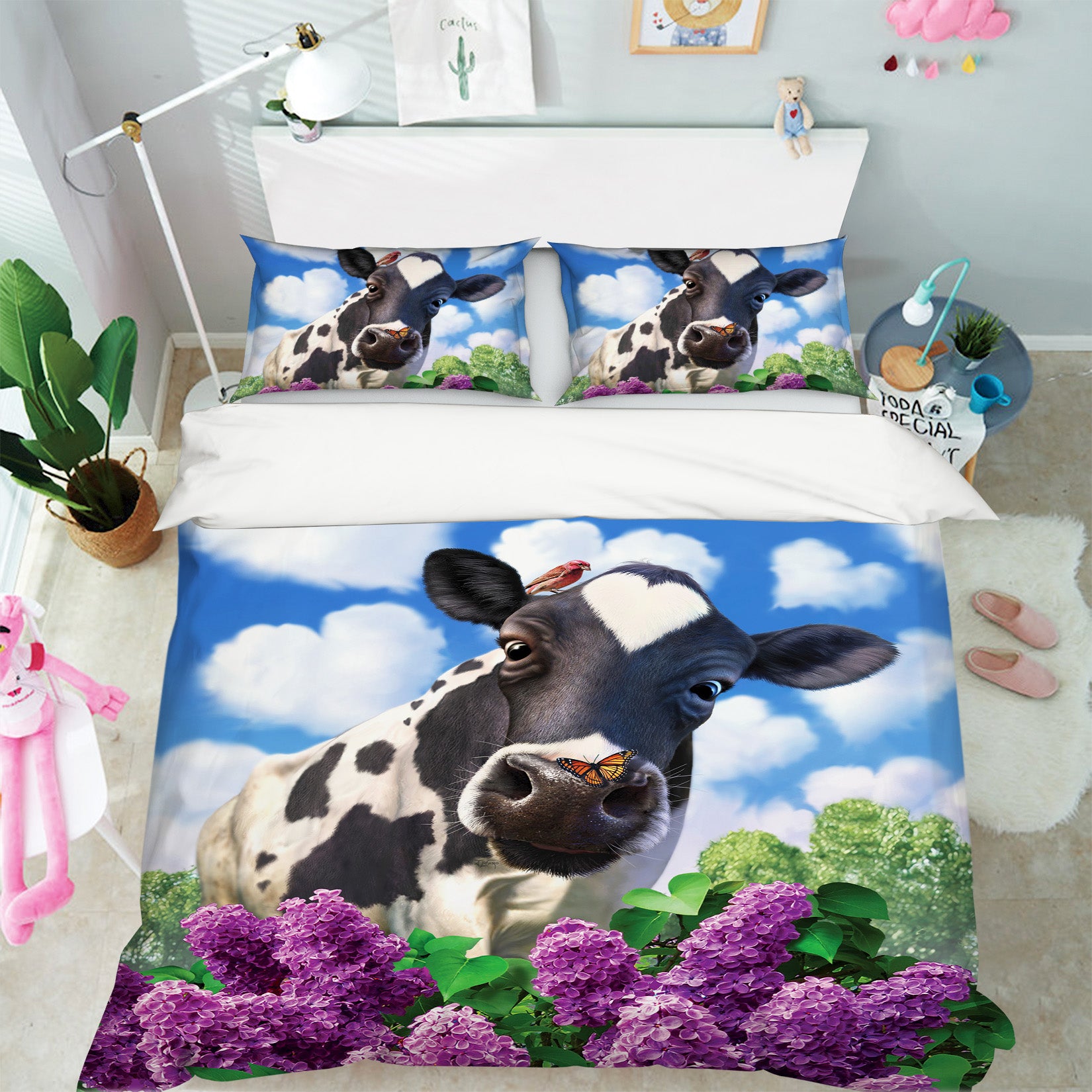 3D Cows 86022 Jerry LoFaro bedding Bed Pillowcases Quilt