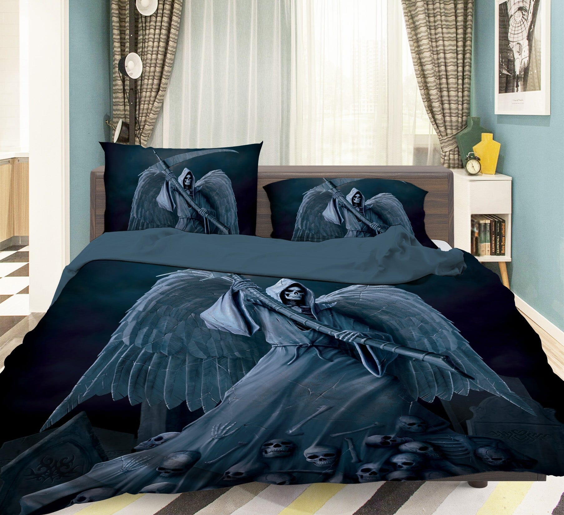 3D Death On A Hold 038 Bed Pillowcases Quilt Exclusive Designer Vincent Quiet Covers AJ Creativity Home