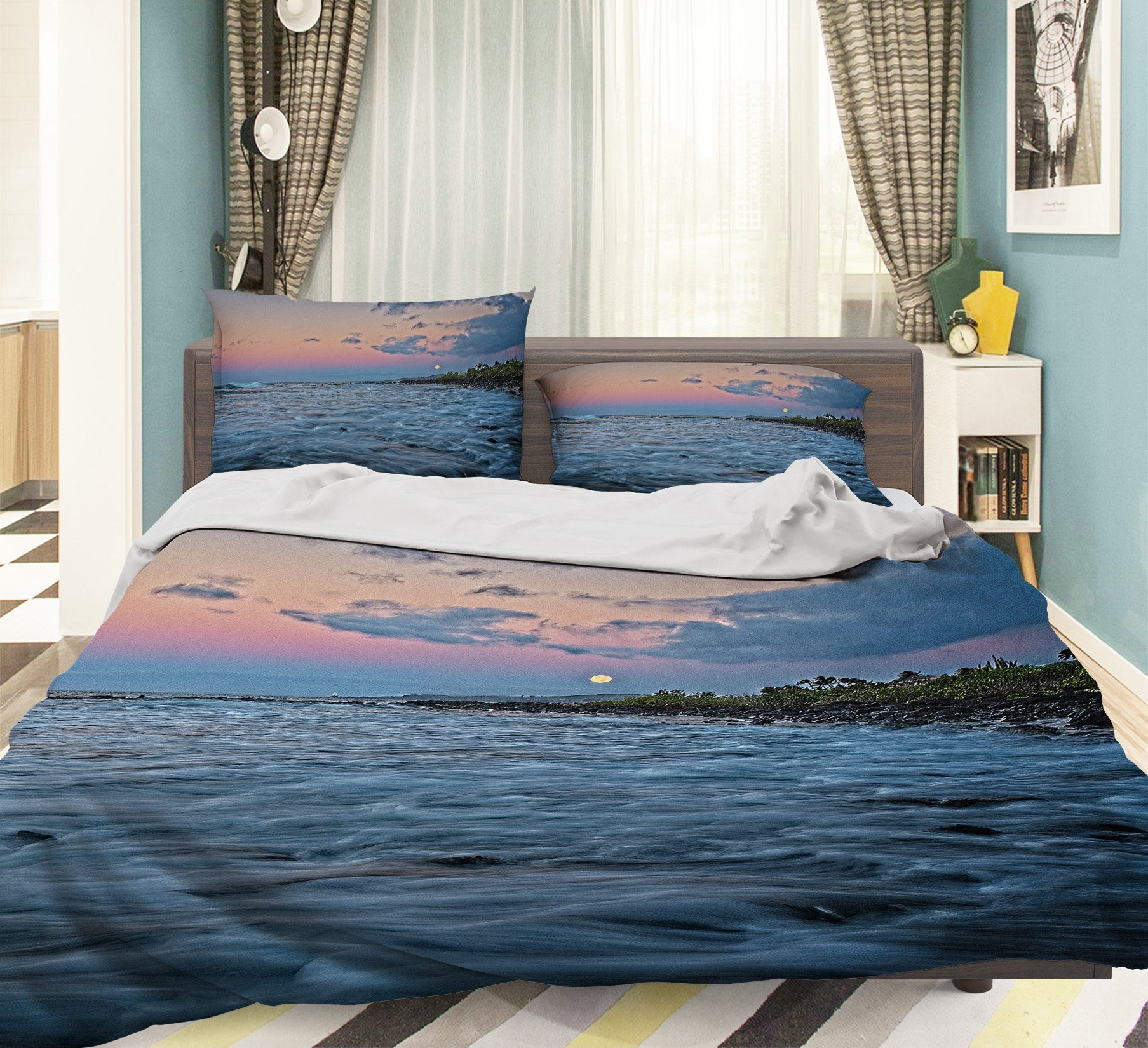 3D Seawater 62015 Kathy Barefield Bedding Bed Pillowcases Quilt
