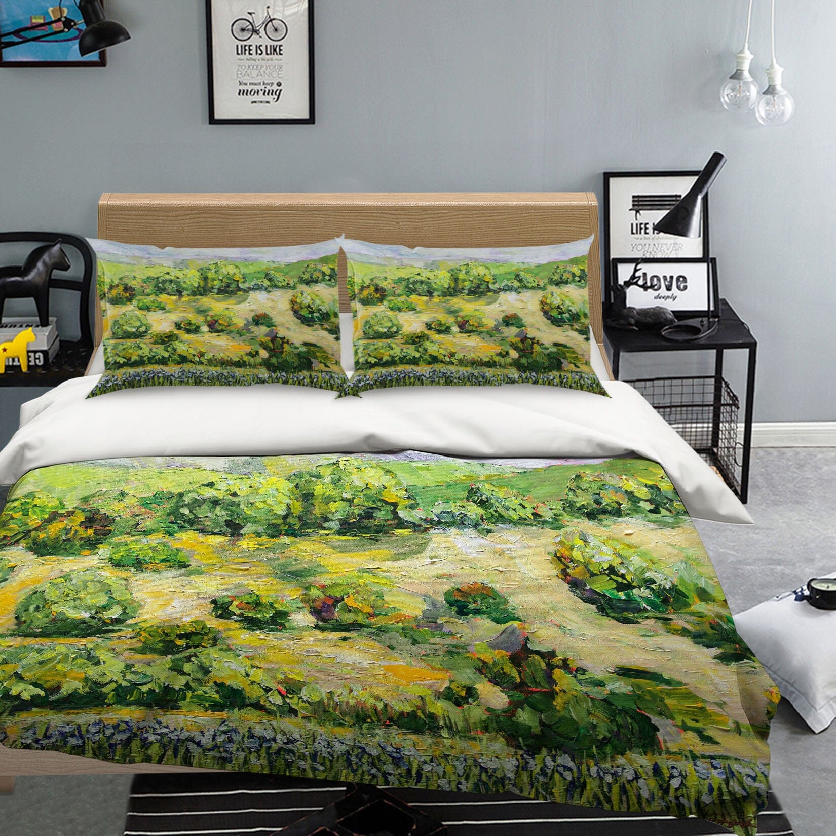 3D Secret Mound 1139 Allan P. Friedlander Bedding Bed Pillowcases Quilt Quiet Covers AJ Creativity Home