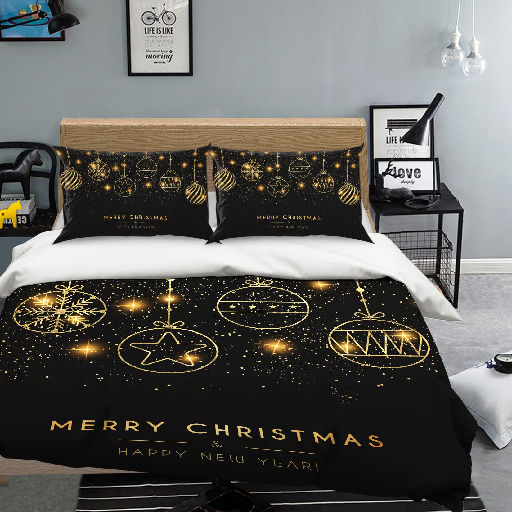 3D Ball Pendant 60250 Bed Pillowcases Quilt