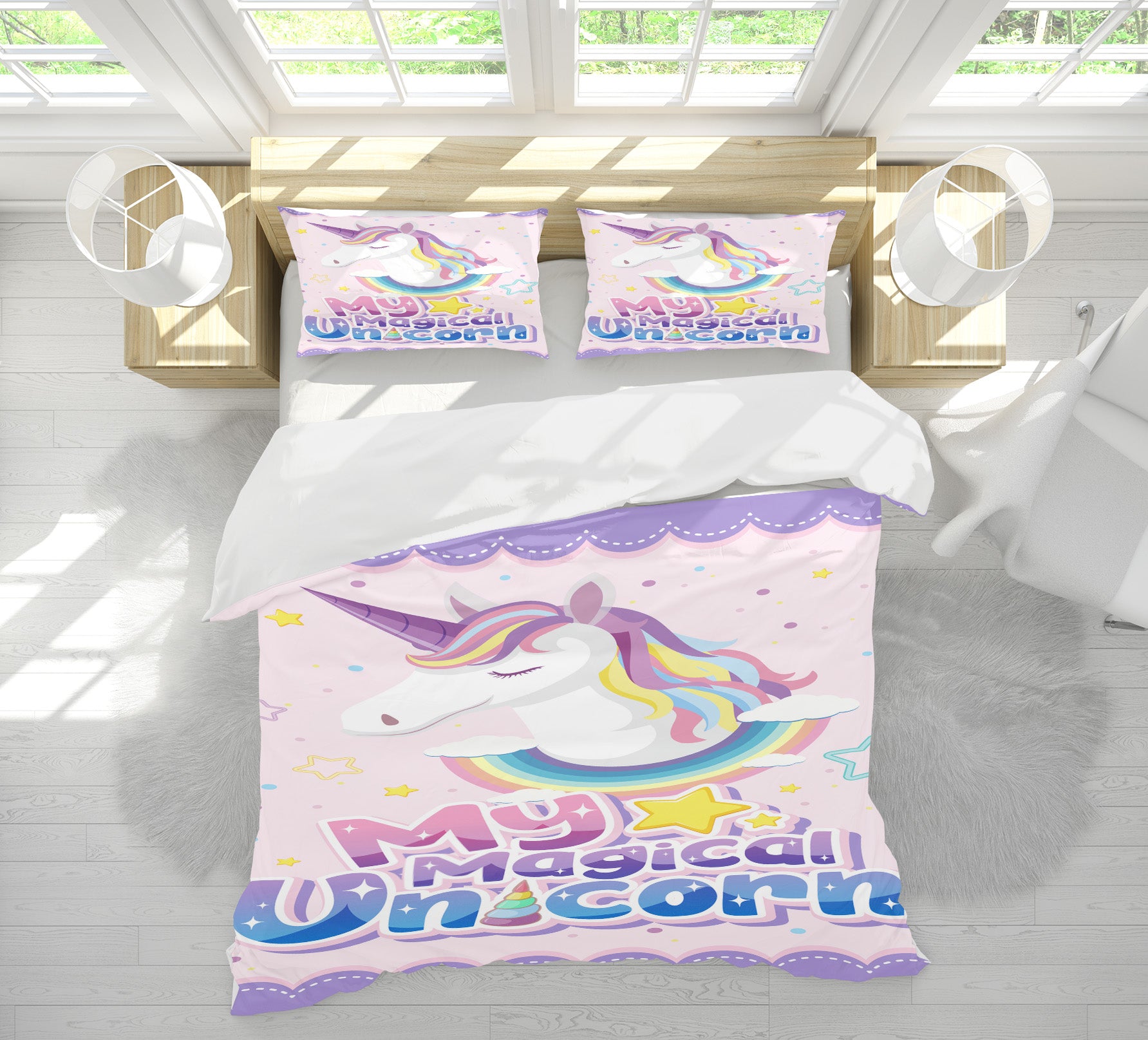 3D Seal 61064 Bed Pillowcases Quilt