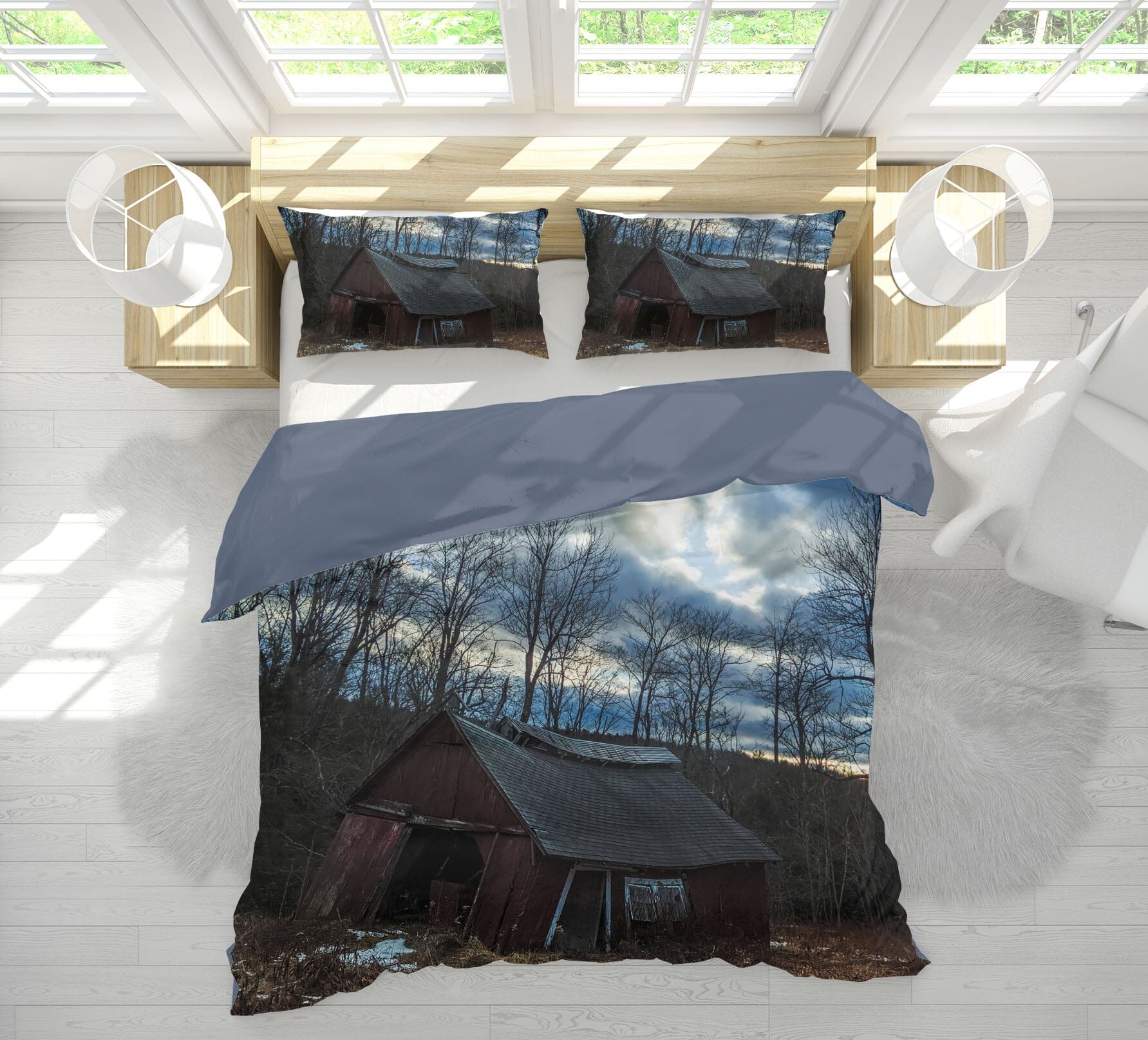 3D Sugar House 1024 Jerry LoFaro bedding Bed Pillowcases Quilt Quiet Covers AJ Creativity Home