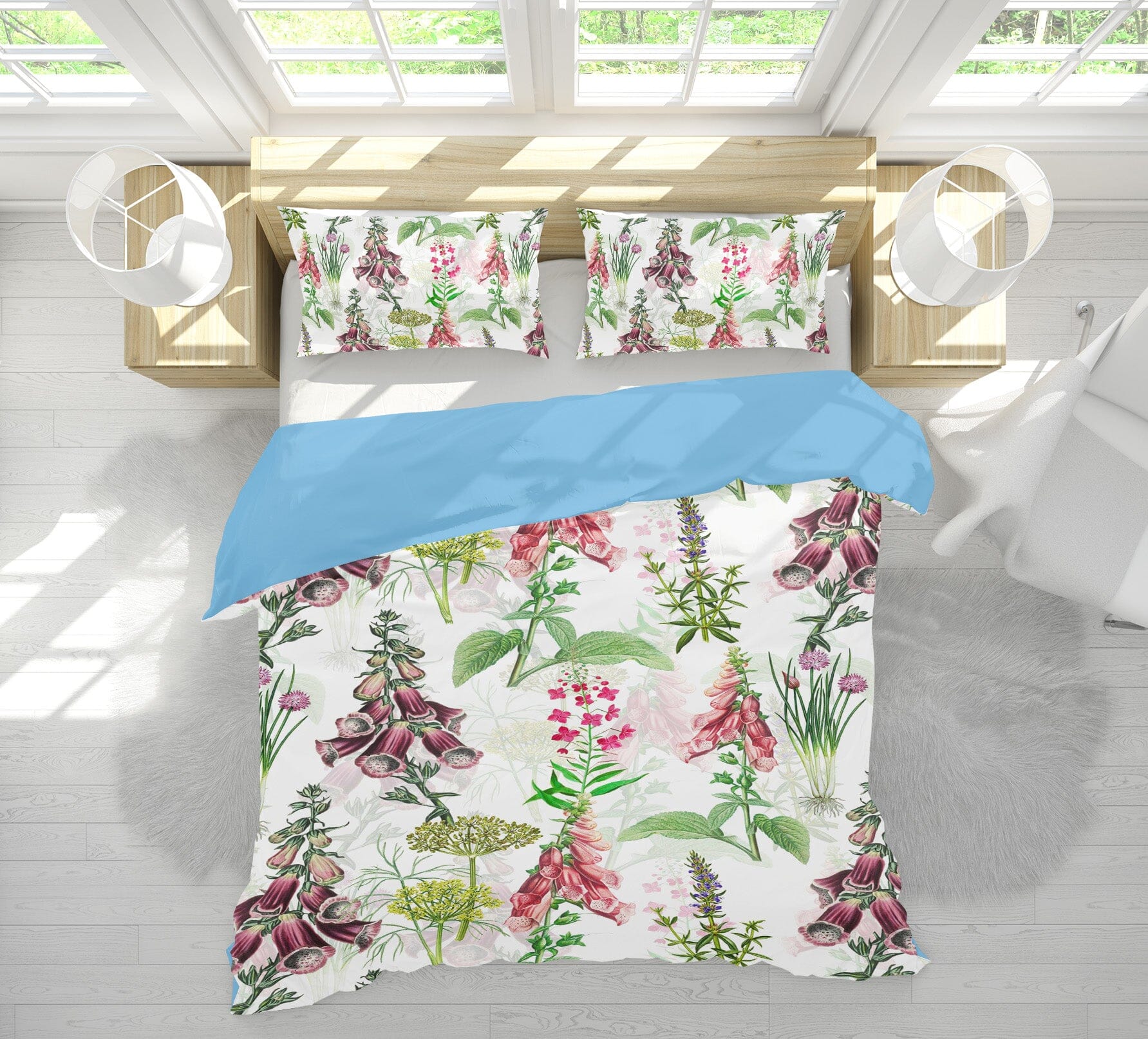 3D Morning Glory 107 Uta Naumann Bedding Bed Pillowcases Quilt Quiet Covers AJ Creativity Home