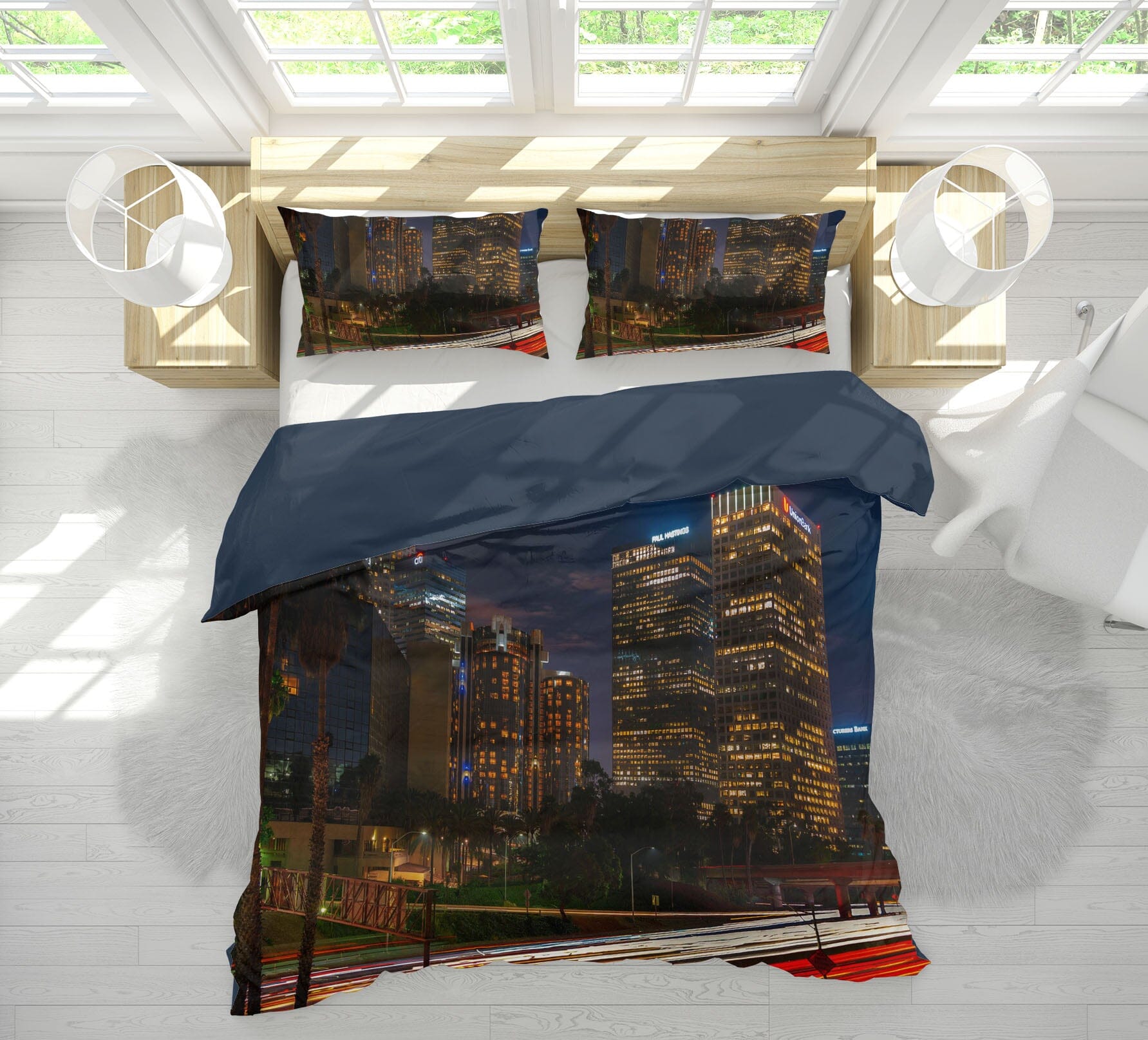 3D Tall Building 2124 Marco Carmassi Bedding Bed Pillowcases Quilt Quiet Covers AJ Creativity Home